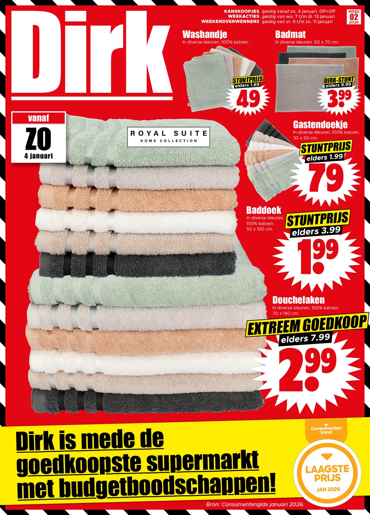 dirk - De Dirk folder geldig vanaf 04-01 t/m 10-01 - page: 1