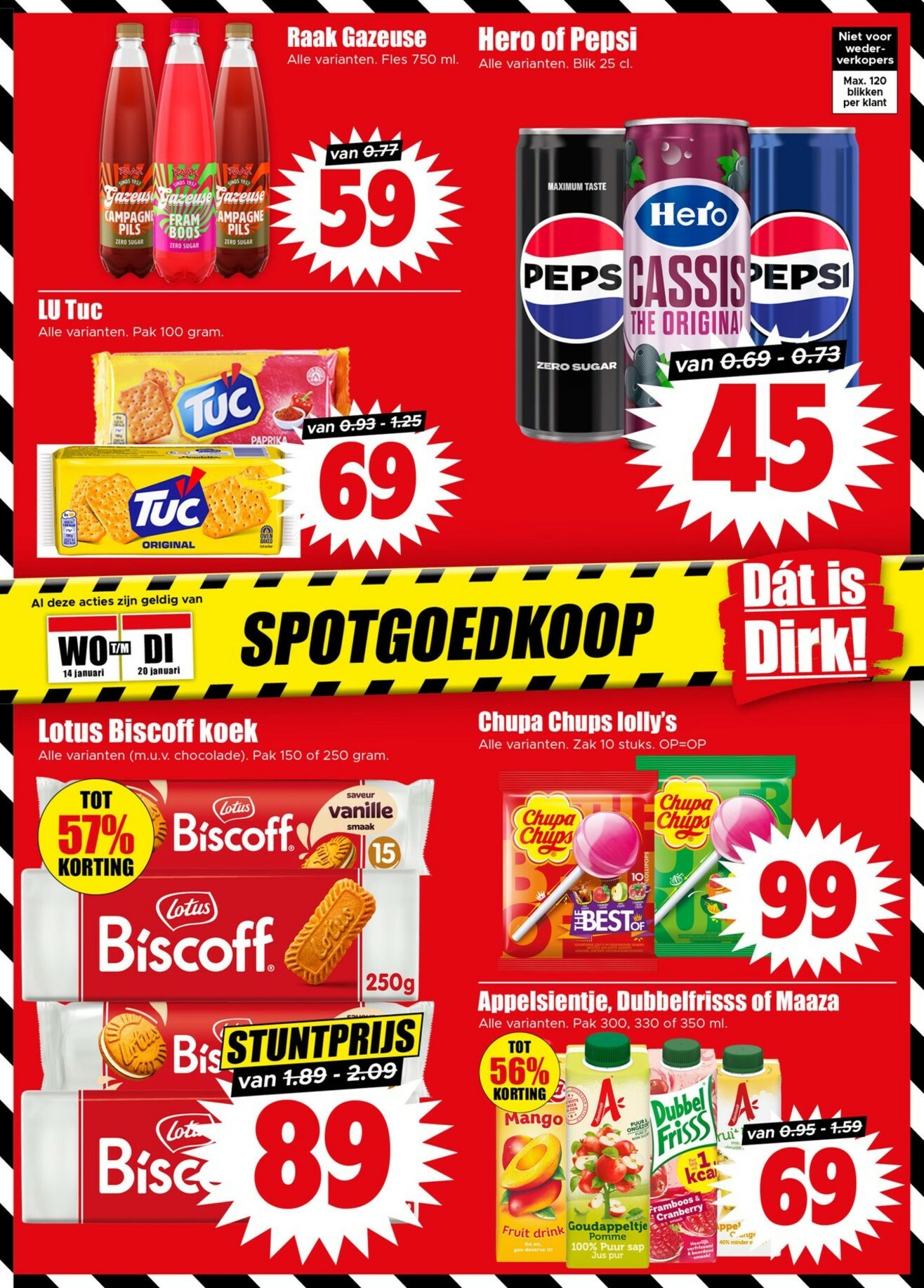 dirk - De Dirk folder geldig vanaf 14-01 t/m 20-01 - page: 5