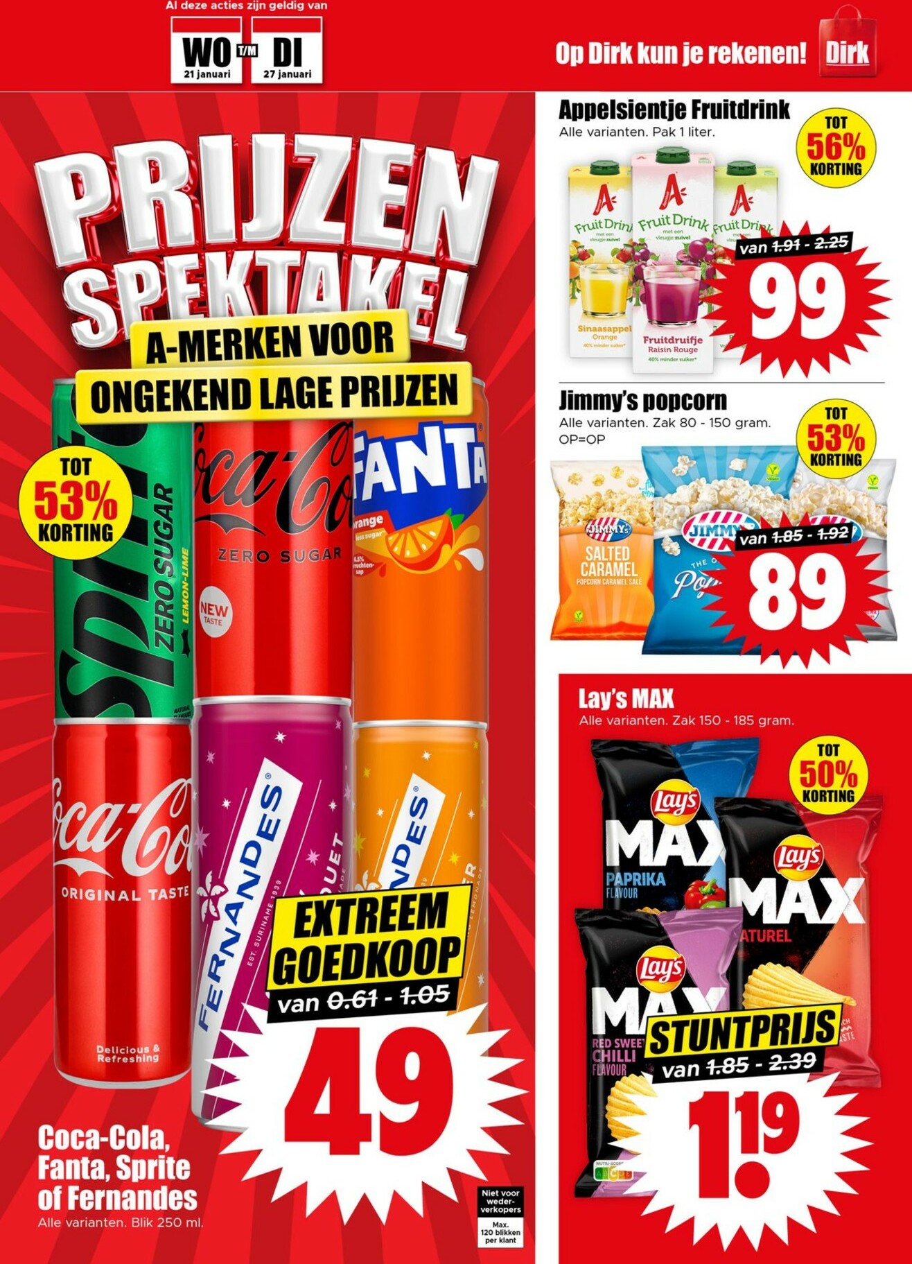 dirk - De Dirk folder geldig vanaf 21-01 t/m 27-01 - page: 17