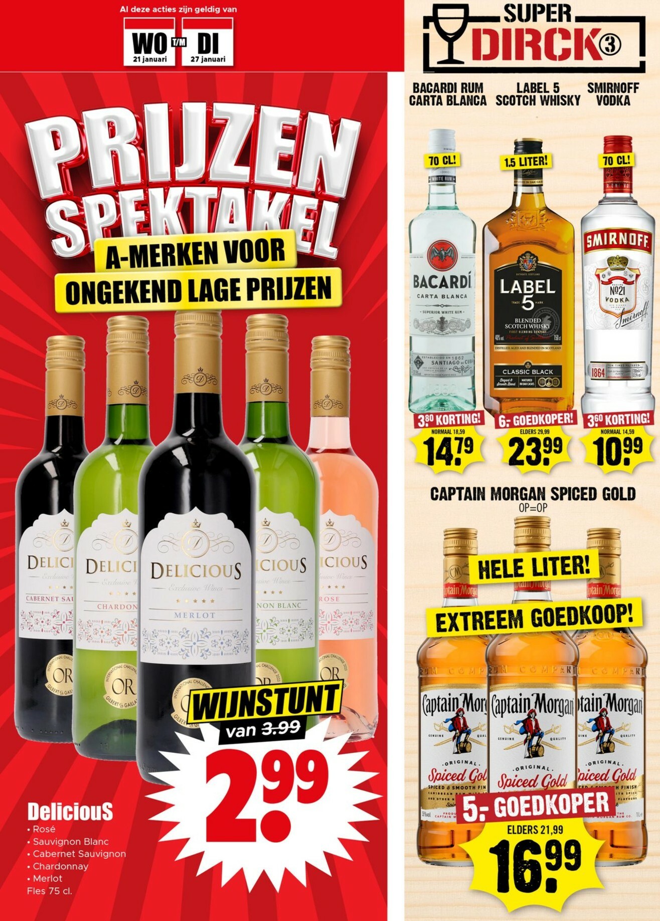 dirk - De Dirk folder geldig vanaf 21-01 t/m 27-01 - page: 19
