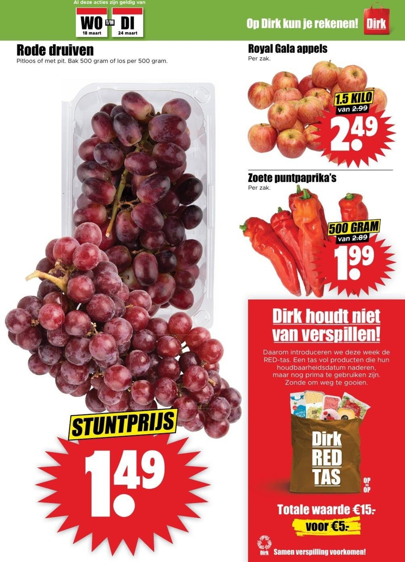 dirk - De Dirk folder geldig vanaf 18-03-2026 t/m 24-03-2026 - page: 3