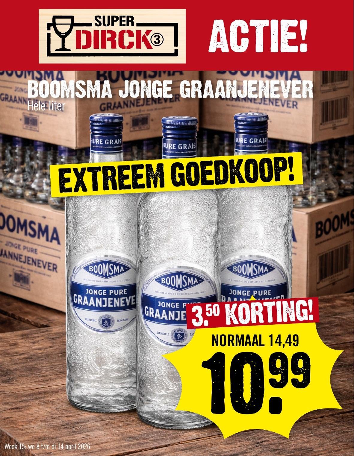 dirk - Huidige Super Dirck folder geldig van woensdag 08-04-2026 tot dinsdag 14-04-2026 - page: 1