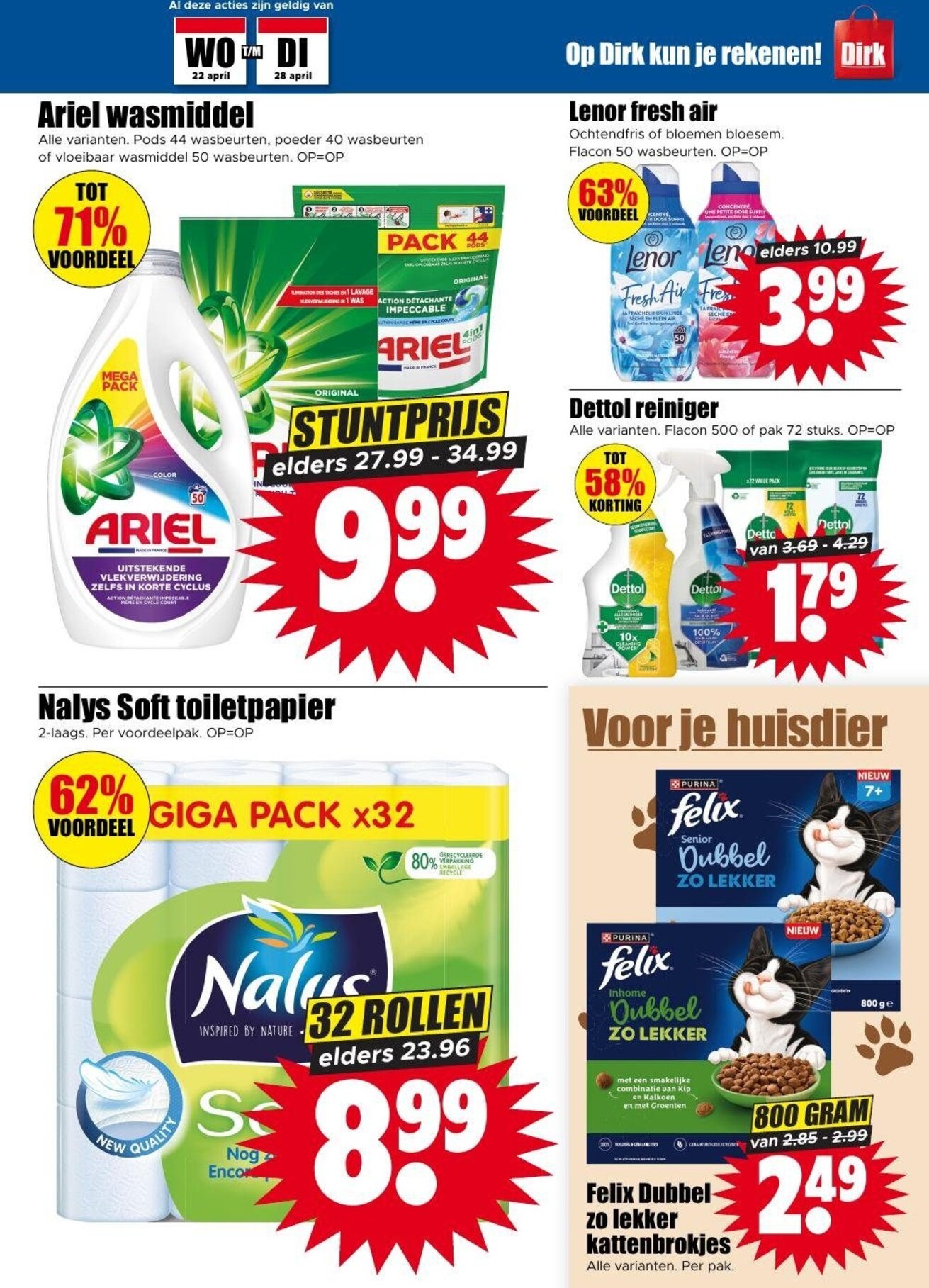 dirk - Dirk folder voor volgende week van woensdag 22-04-2026 tot dinsdag 28-04-2026 - page: 23