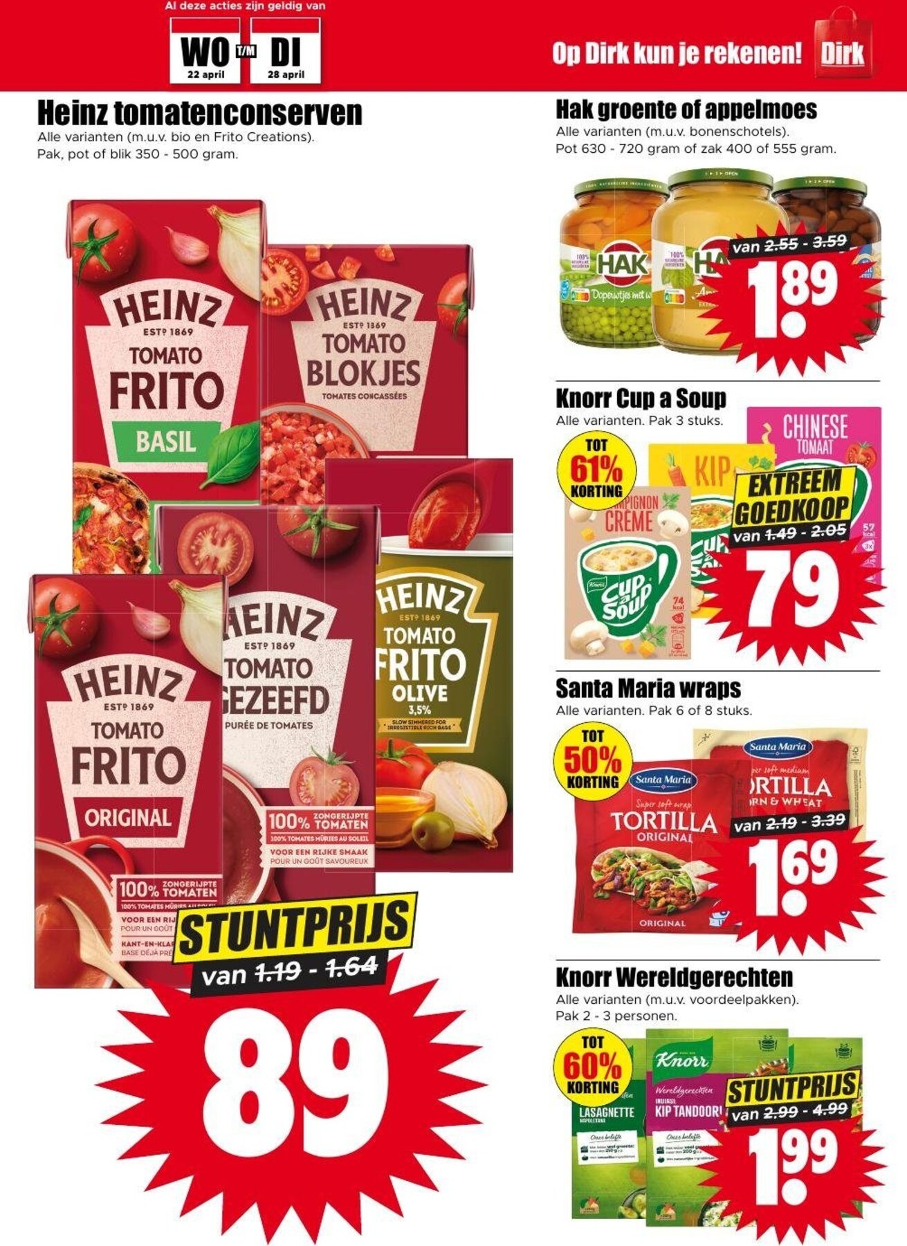 dirk - Dirk folder voor volgende week van woensdag 22-04-2026 tot dinsdag 28-04-2026 - page: 13