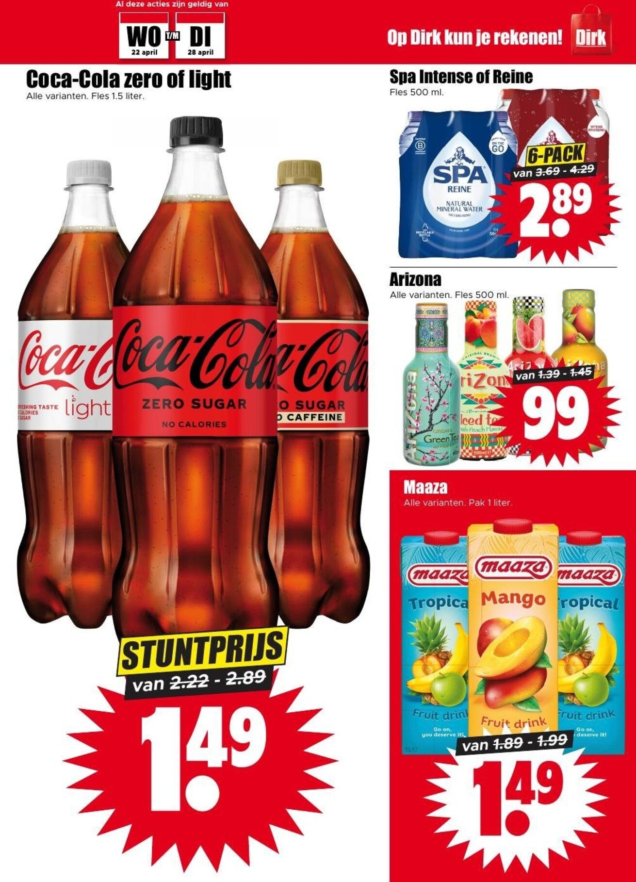 dirk - Dirk folder voor volgende week van woensdag 22-04-2026 tot dinsdag 28-04-2026 - page: 15