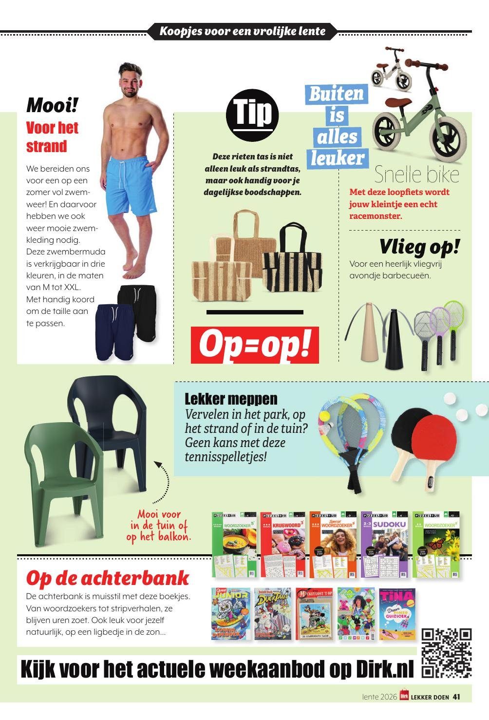 dirk - Huidige Dirk - Lekker Doen lente folder geldig van vrijdag 01-05-2026 tot dinsdag 30-06-2026 - page: 41