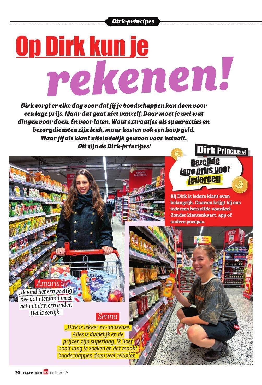 dirk - Huidige Dirk - Lekker Doen lente folder geldig van vrijdag 01-05-2026 tot dinsdag 30-06-2026 - page: 20