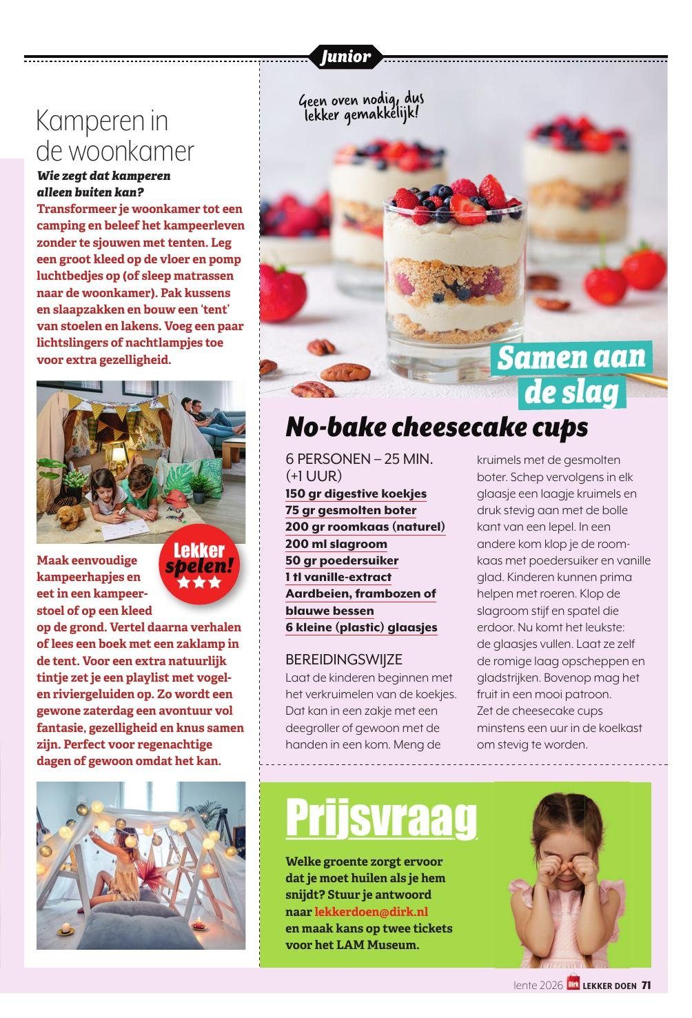 dirk - Huidige Dirk - Lekker Doen lente folder geldig van vrijdag 01-05-2026 tot dinsdag 30-06-2026 - page: 71