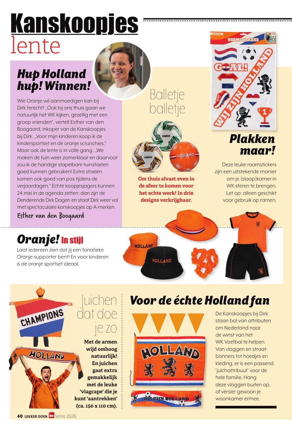 dirk - Huidige Dirk - Lekker Doen lente folder geldig van vrijdag 01-05-2026 tot dinsdag 30-06-2026 - page: 40