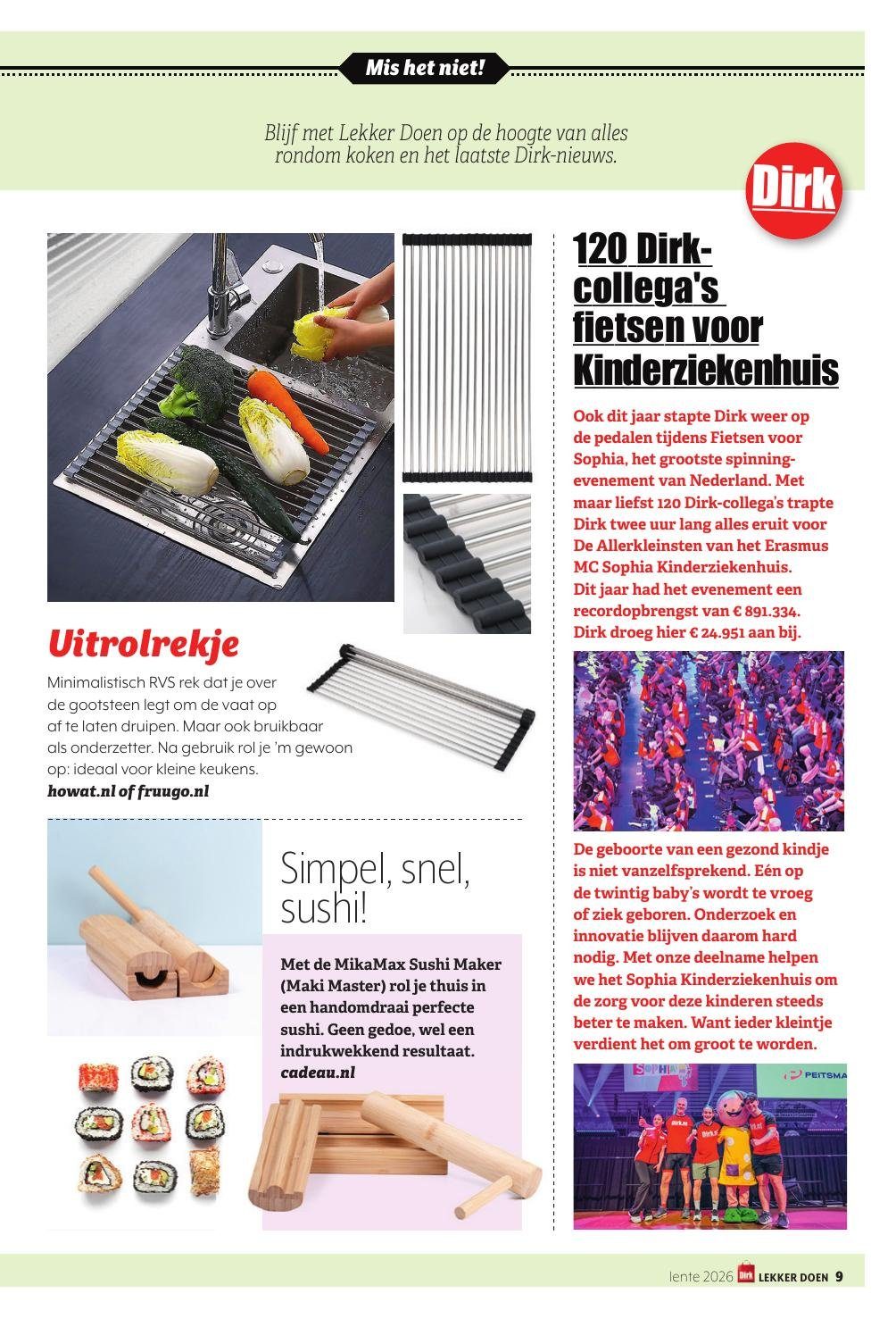 dirk - Huidige Dirk - Lekker Doen lente folder geldig van vrijdag 01-05-2026 tot dinsdag 30-06-2026 - page: 9