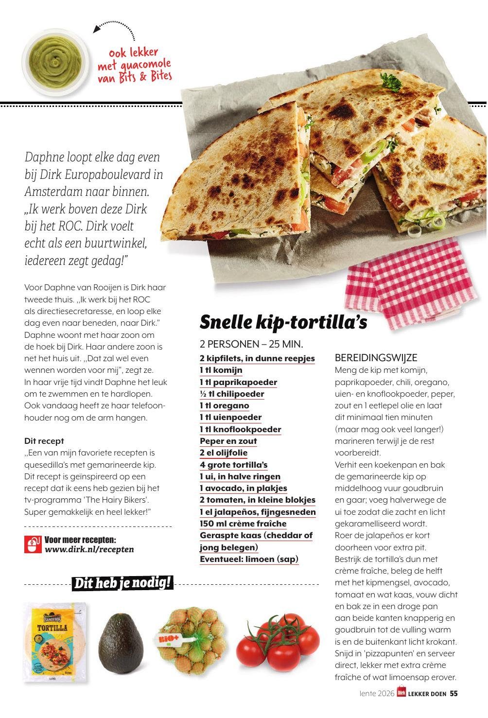 dirk - Huidige Dirk - Lekker Doen lente folder geldig van vrijdag 01-05-2026 tot dinsdag 30-06-2026 - page: 55