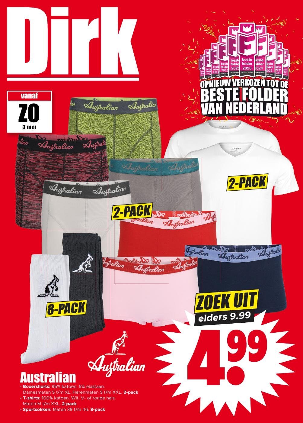 dirk - Huidige Dirk folder geldig van woensdag 06-05-2026 tot dinsdag 12-05-2026
