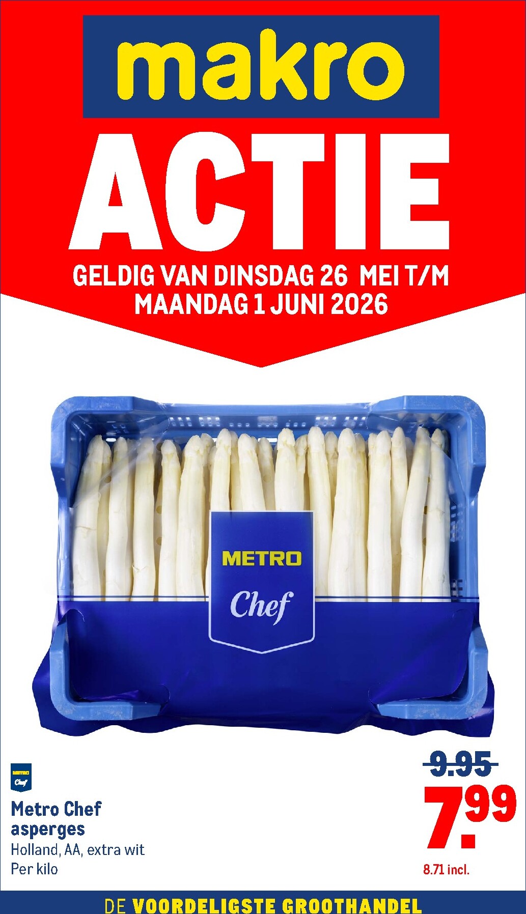 makro - Huidige Makro - Versdeals folder geldig van dinsdag 26-05-2026 tot maandag 01-06-2026
