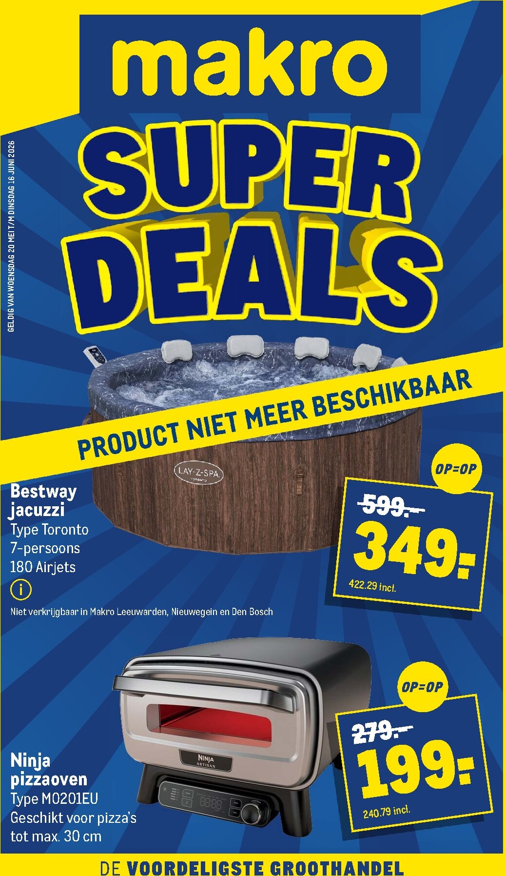 makro - Huidige Makro - Super Deals folder geldig van woensdag 20-05-2026 tot dinsdag 16-06-2026