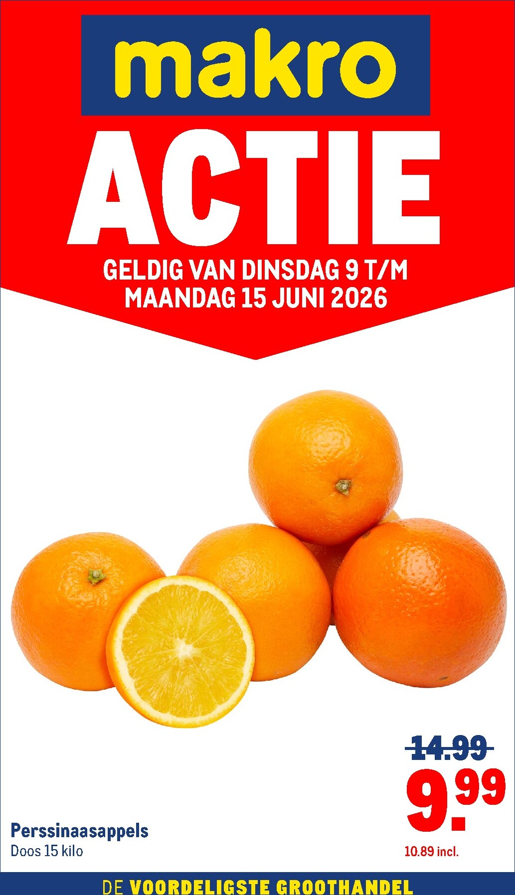 makro - Huidige Makro - Versdeals folder geldig van dinsdag 09-06-2026 tot maandag 15-06-2026 - page: 1