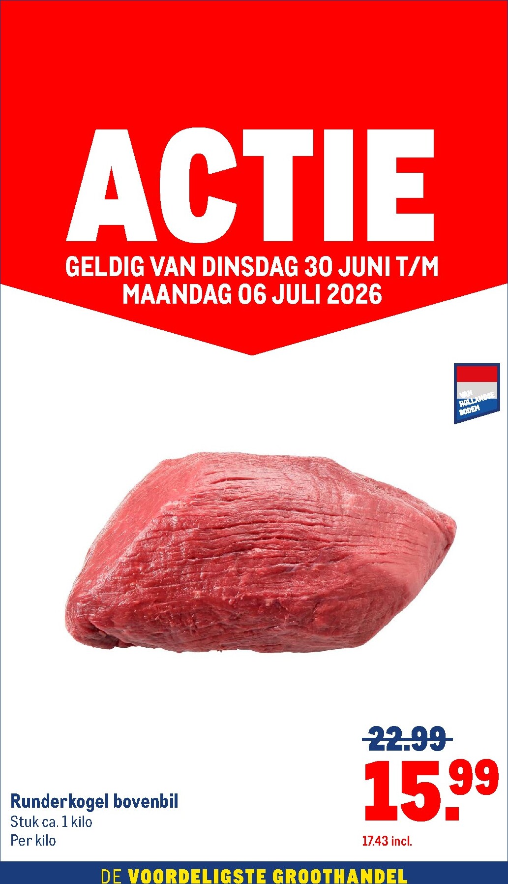 makro - Huidige Makro - Versdeals folder geldig van dinsdag 30-06-2026 tot maandag 06-07-2026