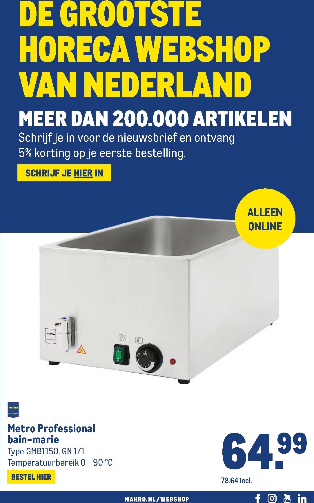 makro - Huidige Makro - Food folder geldig van woensdag 01-07-2026 tot zondag 12-07-2026 - page: 145