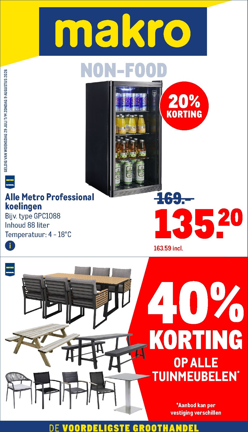 makro - Makro - Non-Food folder voor volgende week van woensdag 29-07-2026 tot zondag 09-08-2026 - page: 1
