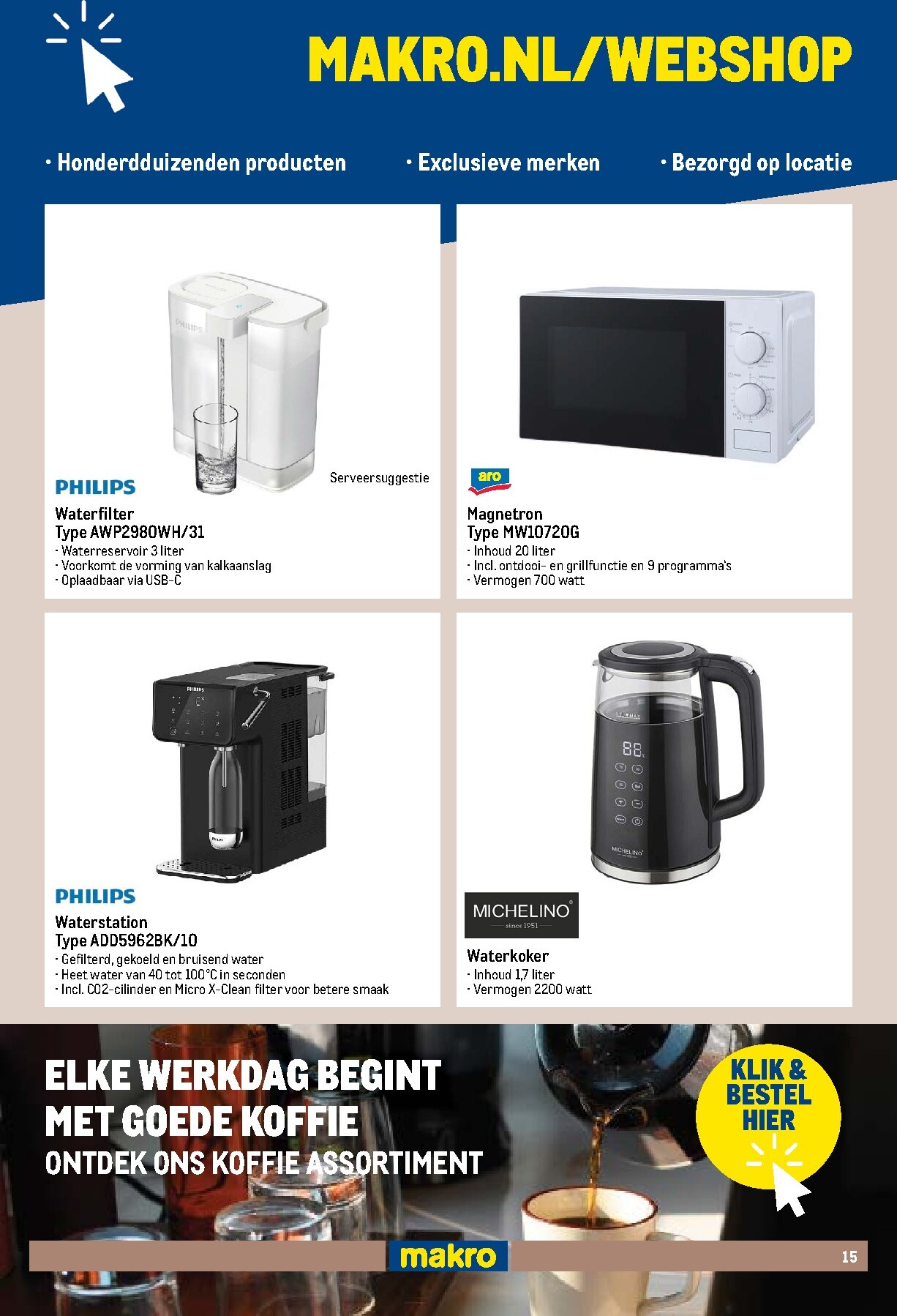 makro - Huidige Makro - Kantoor folder geldig van zondag 09-08-2026 tot woensdag 09-12-2026 - page: 15