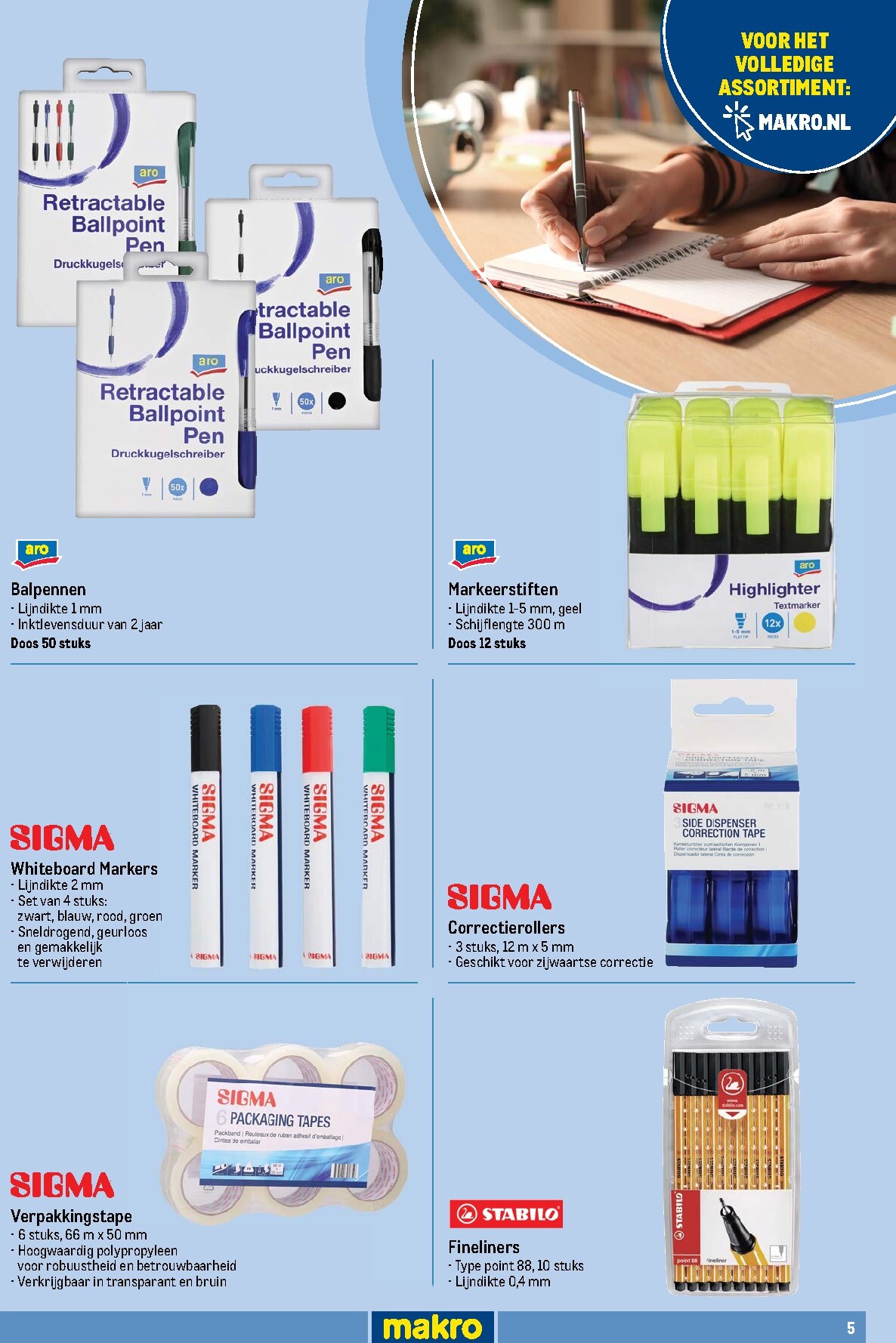 makro - Huidige Makro - Kantoor folder geldig van zondag 09-08-2026 tot woensdag 09-12-2026 - page: 5