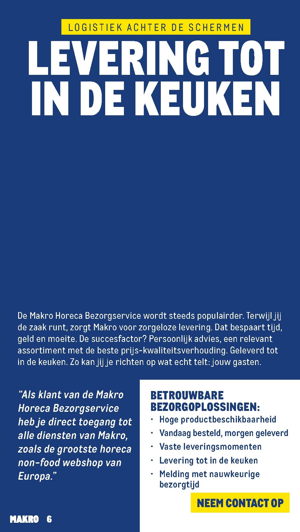 makro - Huidige Makro - Horeca folder geldig van woensdag 12-08-2026 tot dinsdag 08-09-2026 - page: 6