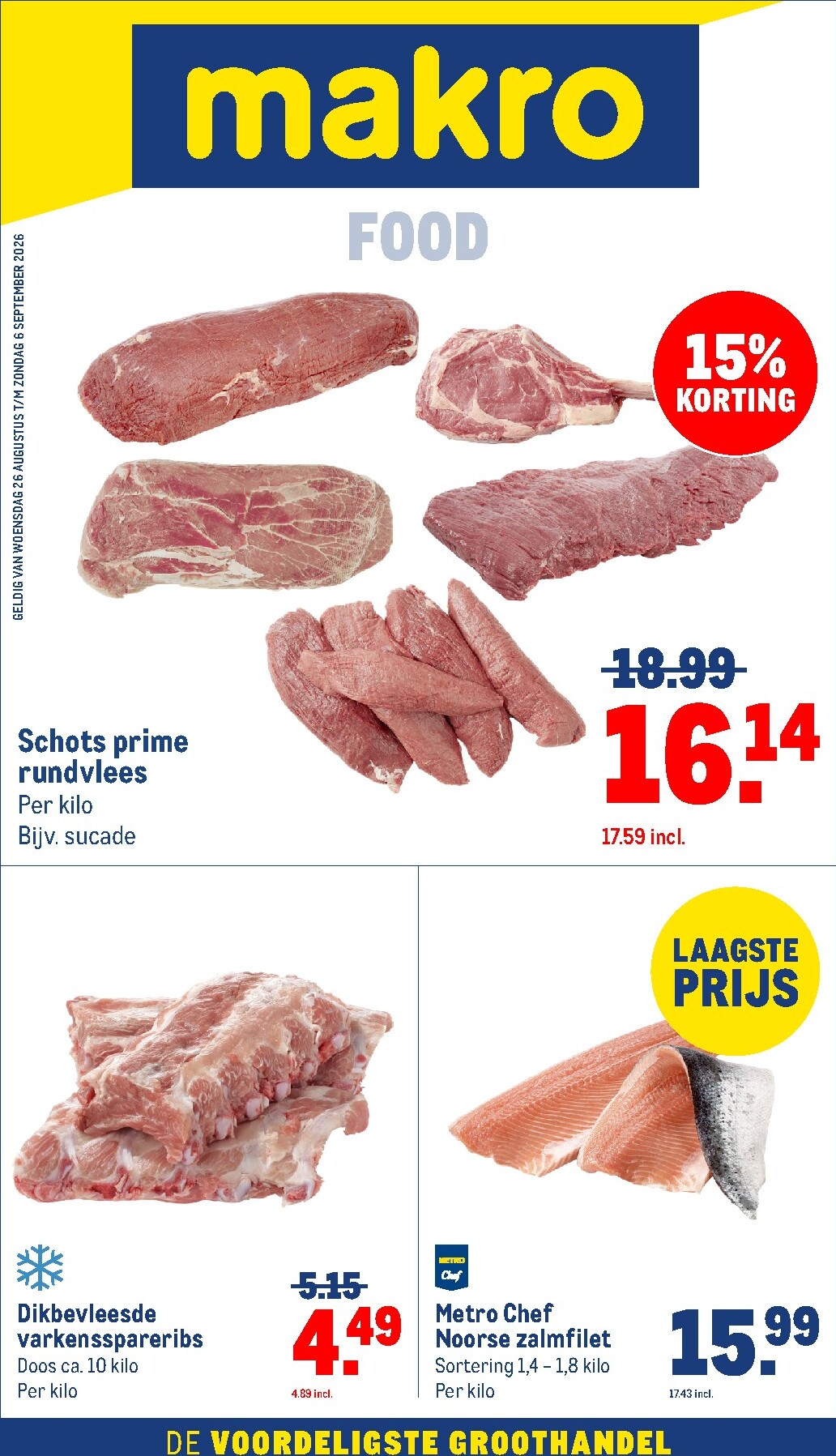 makro - Huidige Makro folder geldig van woensdag 26-08-2026 tot zondag 06-09-2026