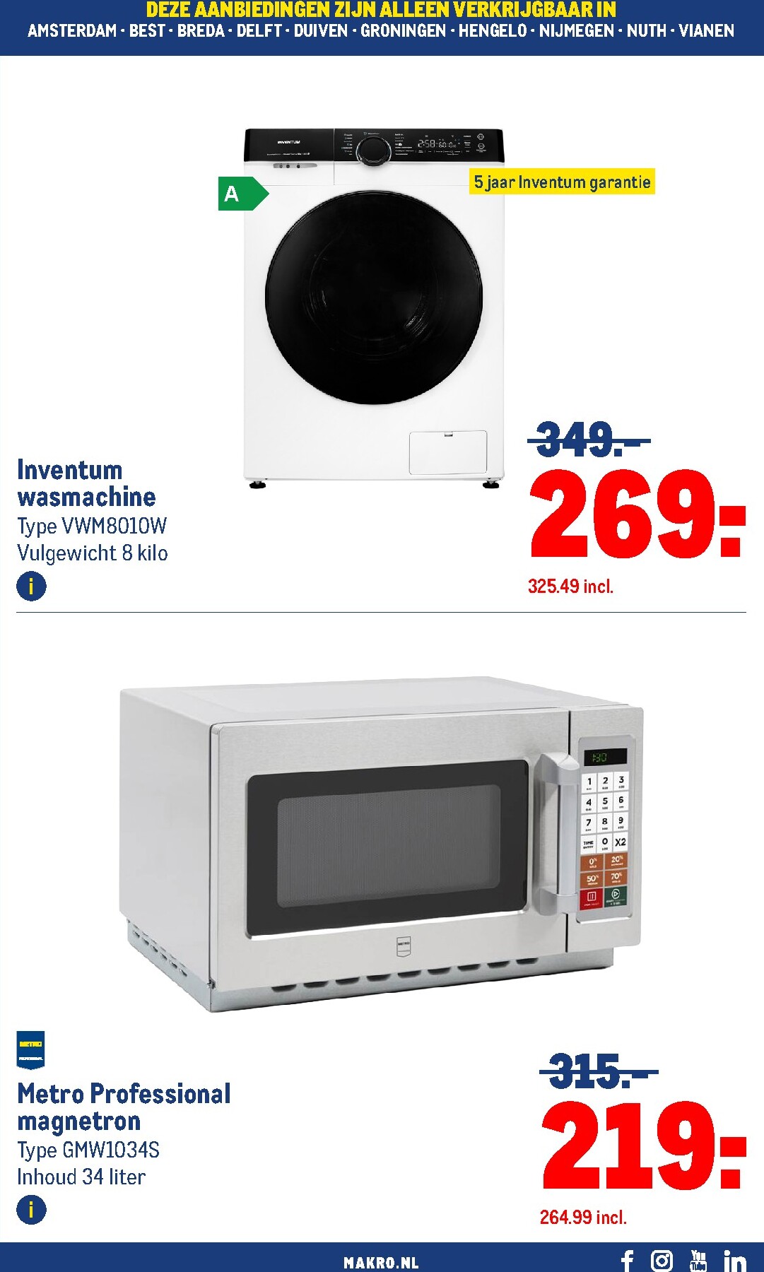 makro - Huidige Makro folder geldig van woensdag 09-09-2026 tot zondag 20-09-2026 - page: 105