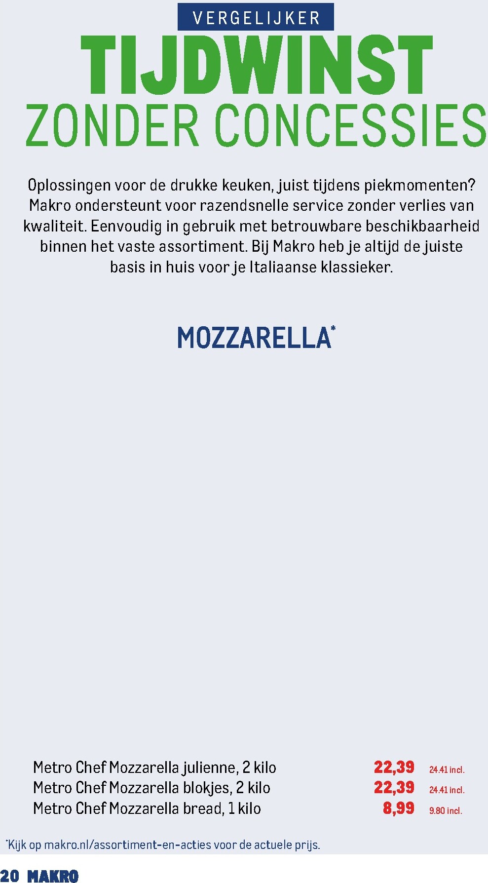 makro - Huidige Makro - Horeca Magazine 2 folder geldig van woensdag 20-05-2026 tot woensdag 30-09-2026 - page: 20