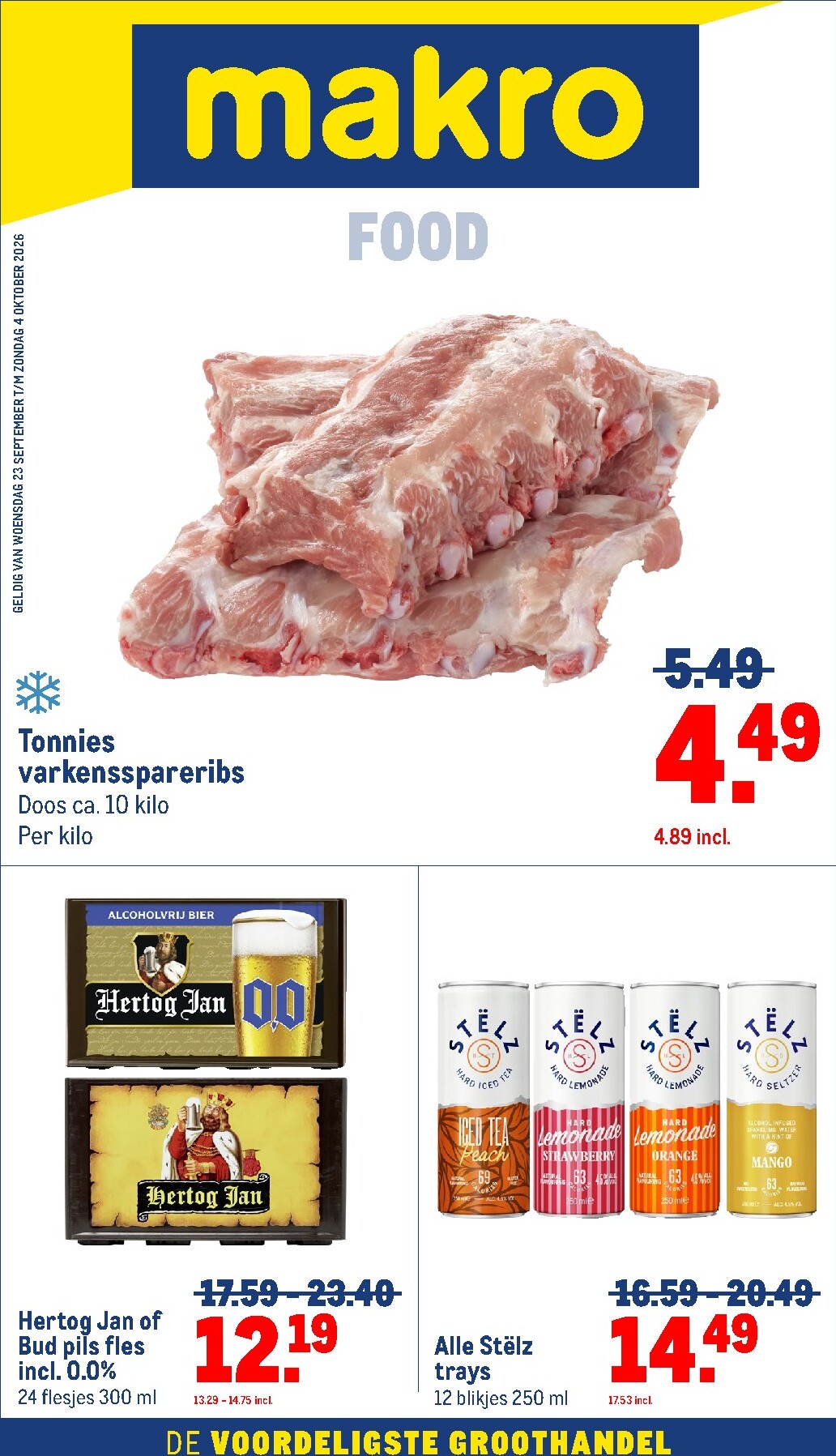 makro - Huidige Makro folder geldig van woensdag 23-09-2026 tot zondag 04-10-2026