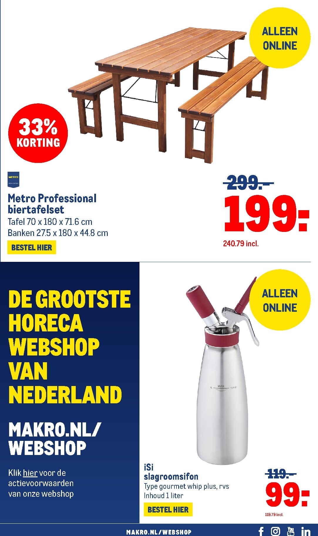 makro - Huidige Makro folder geldig van woensdag 23-09-2026 tot zondag 04-10-2026 - page: 125