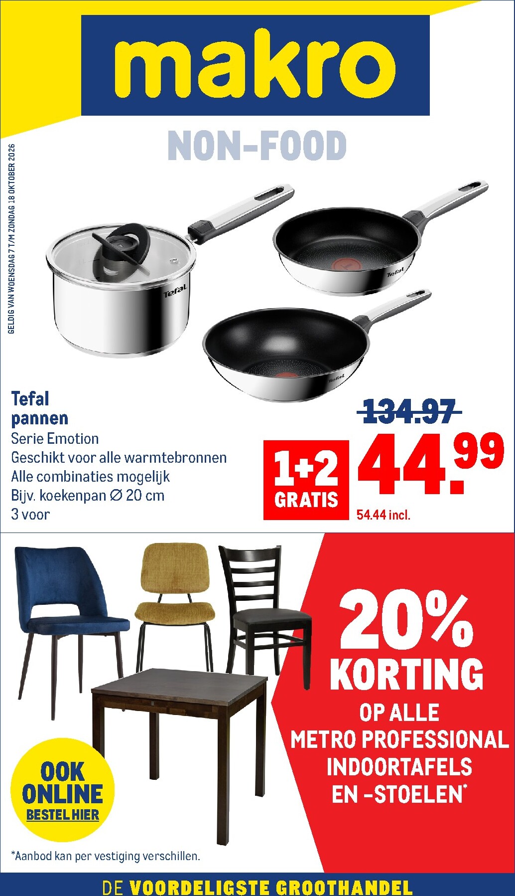 makro - Huidige Makro - Non-Food folder geldig van woensdag 07-10-2026 tot zondag 18-10-2026