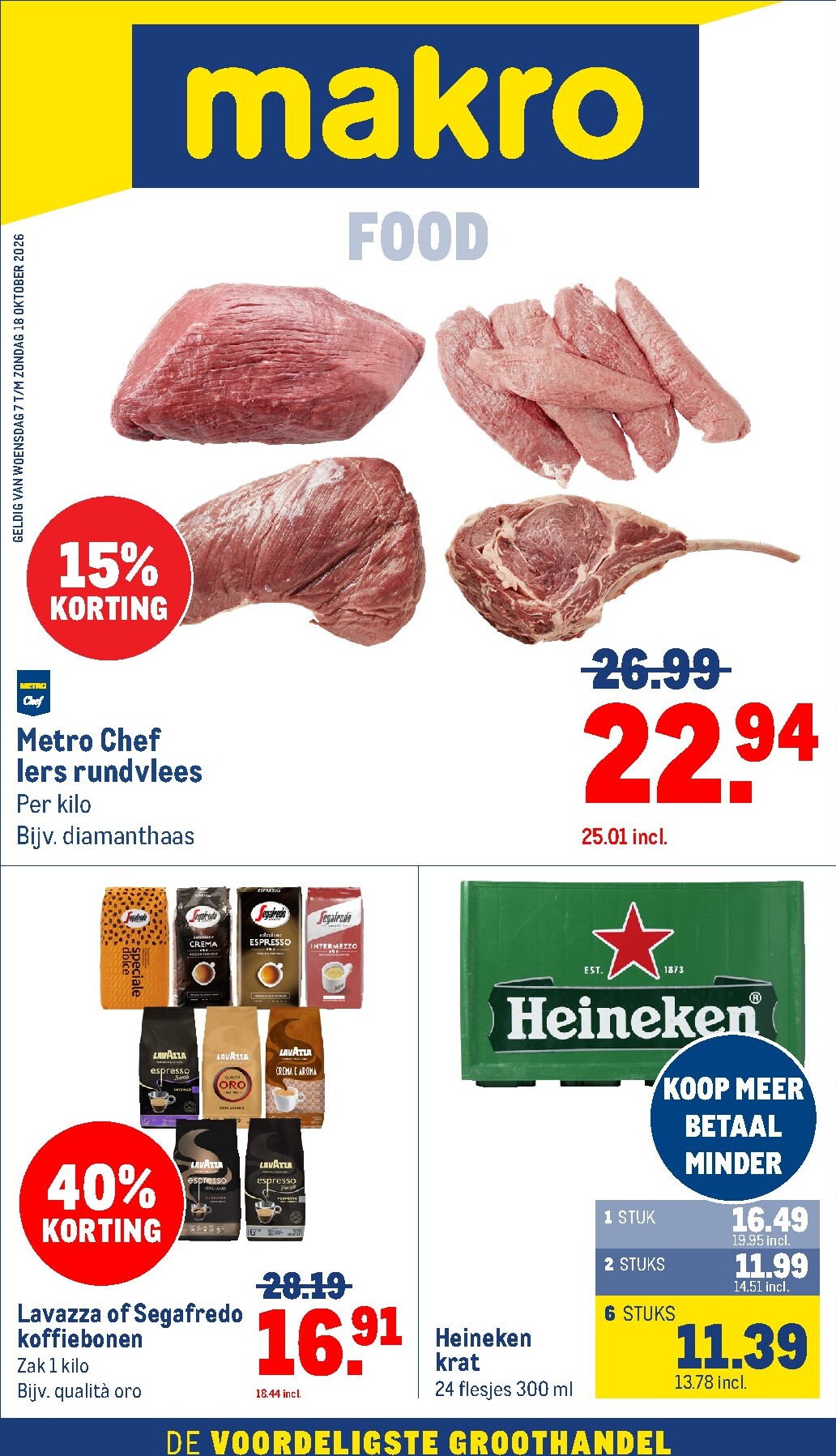makro - Huidige Makro folder geldig van woensdag 07-10-2026 tot zondag 18-10-2026