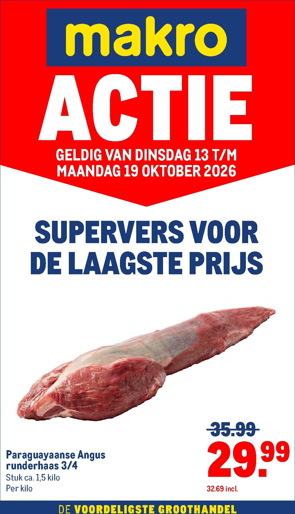 makro - Huidige Makro - Versdeals folder geldig van dinsdag 13-10-2026 tot maandag 19-10-2026 - page: 1