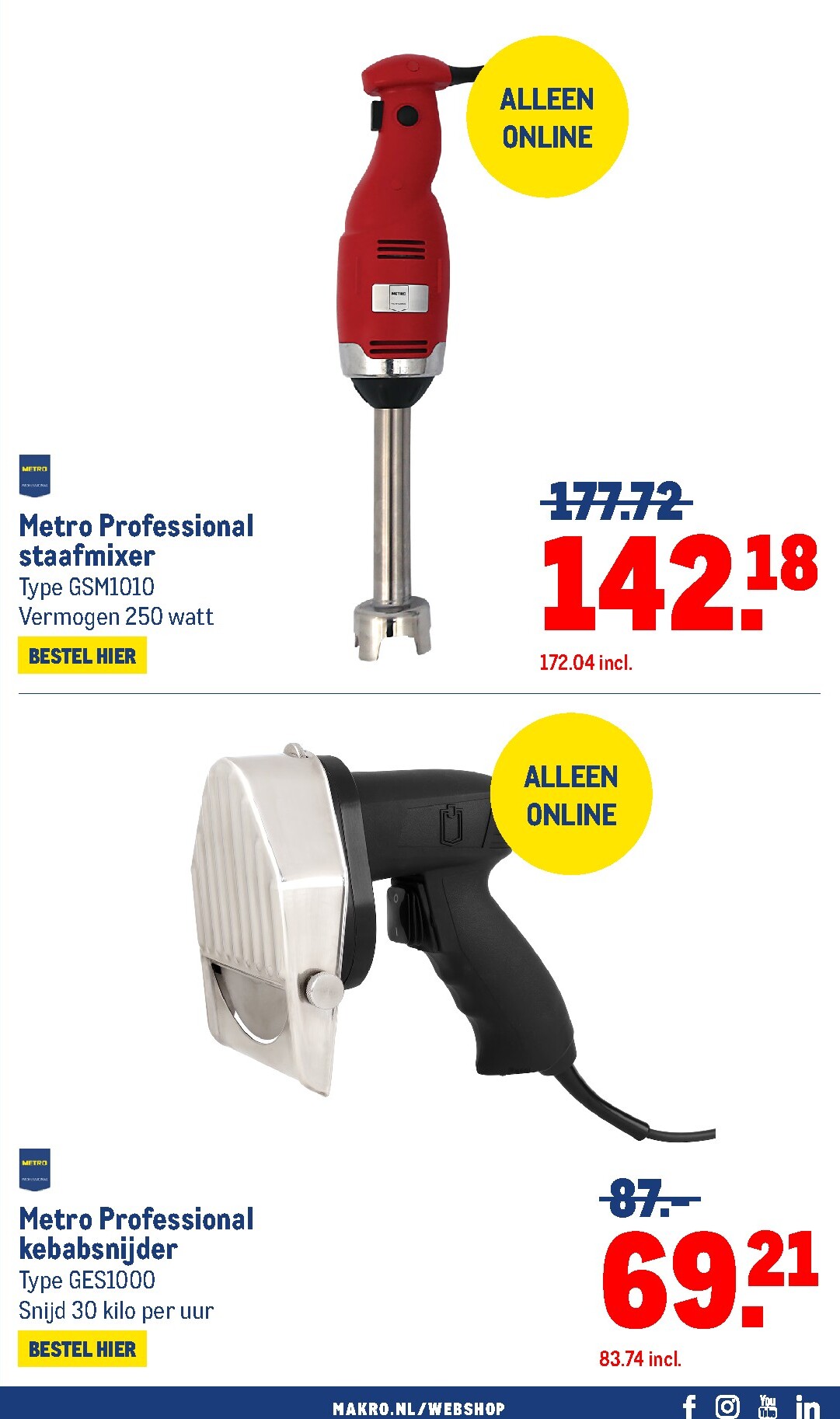 makro - Huidige Makro folder geldig van woensdag 21-10-2026 tot zondag 01-11-2026 - page: 119