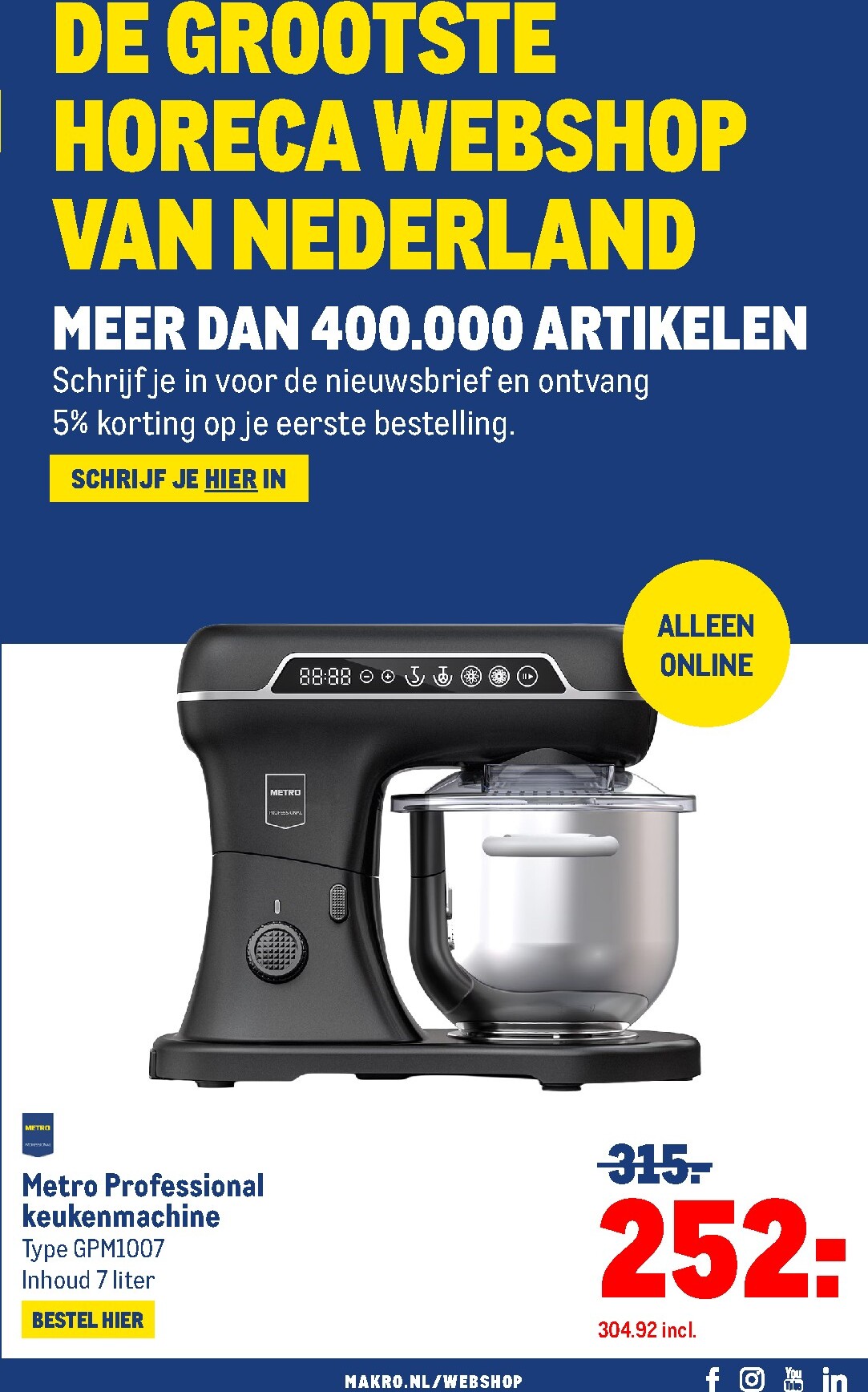 makro - Huidige Makro folder geldig van woensdag 21-10-2026 tot zondag 01-11-2026 - page: 117