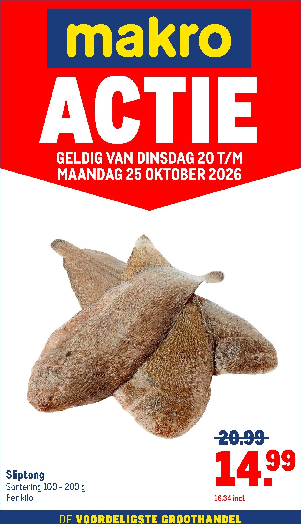 makro - Huidige Makro - Versdeals folder geldig van dinsdag 20-10-2026 tot zondag 25-10-2026