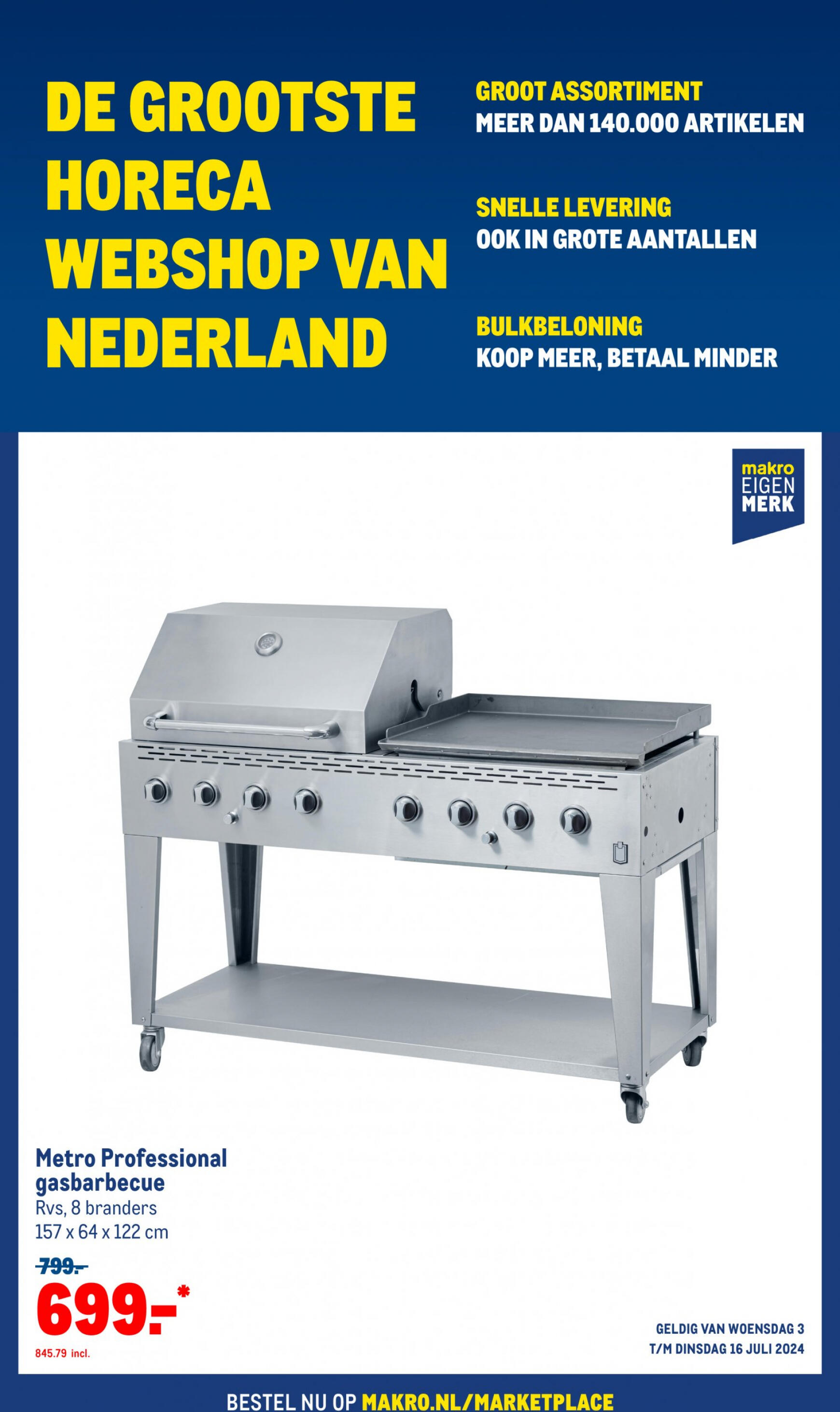 makro - Makro - Webshop folder huidig 03.07. - 16.07. - page: 1