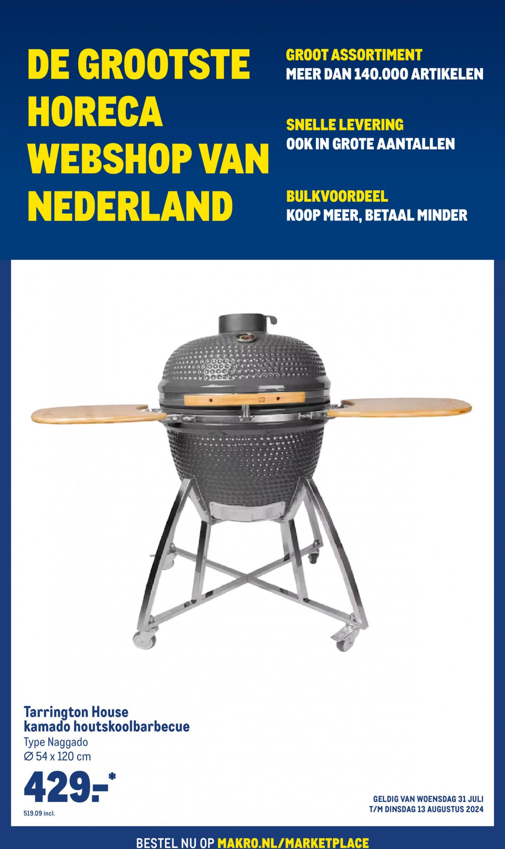 makro - Makro - Webshop folder huidig 31.07. - 13.08. - page: 1