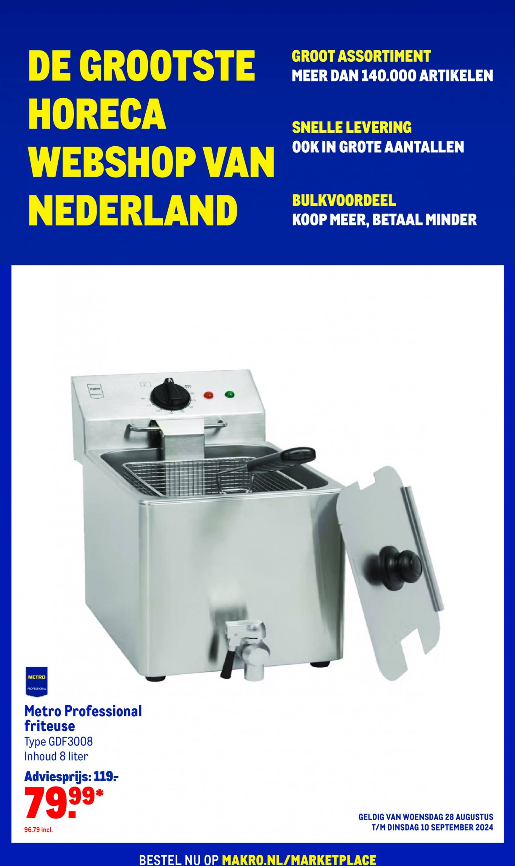 makro - Makro - Webshop folder huidig 28.08. - 10.09.