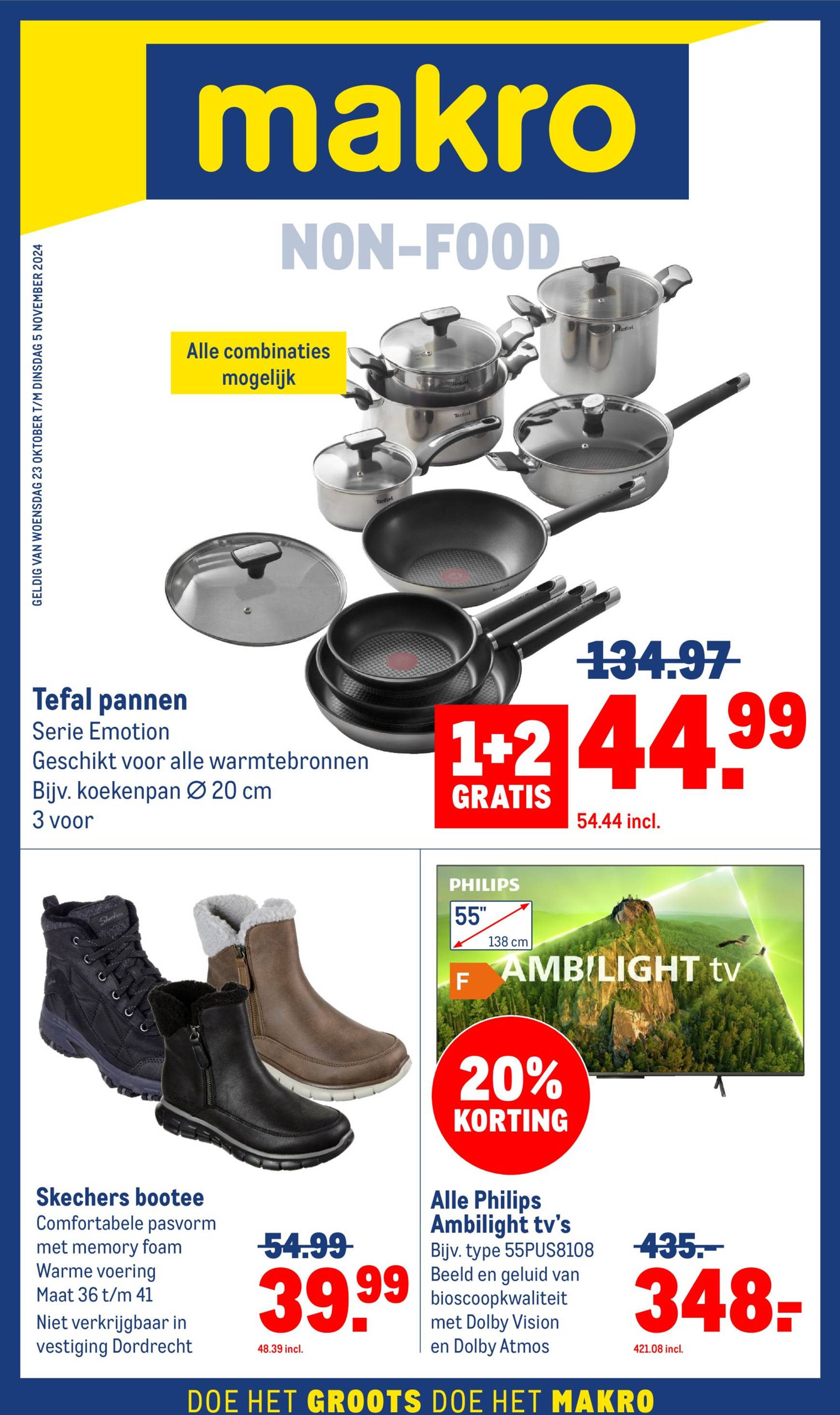 makro - Makro - Non Food folder geldig vanaf 23.10. - 05.11. - page: 1