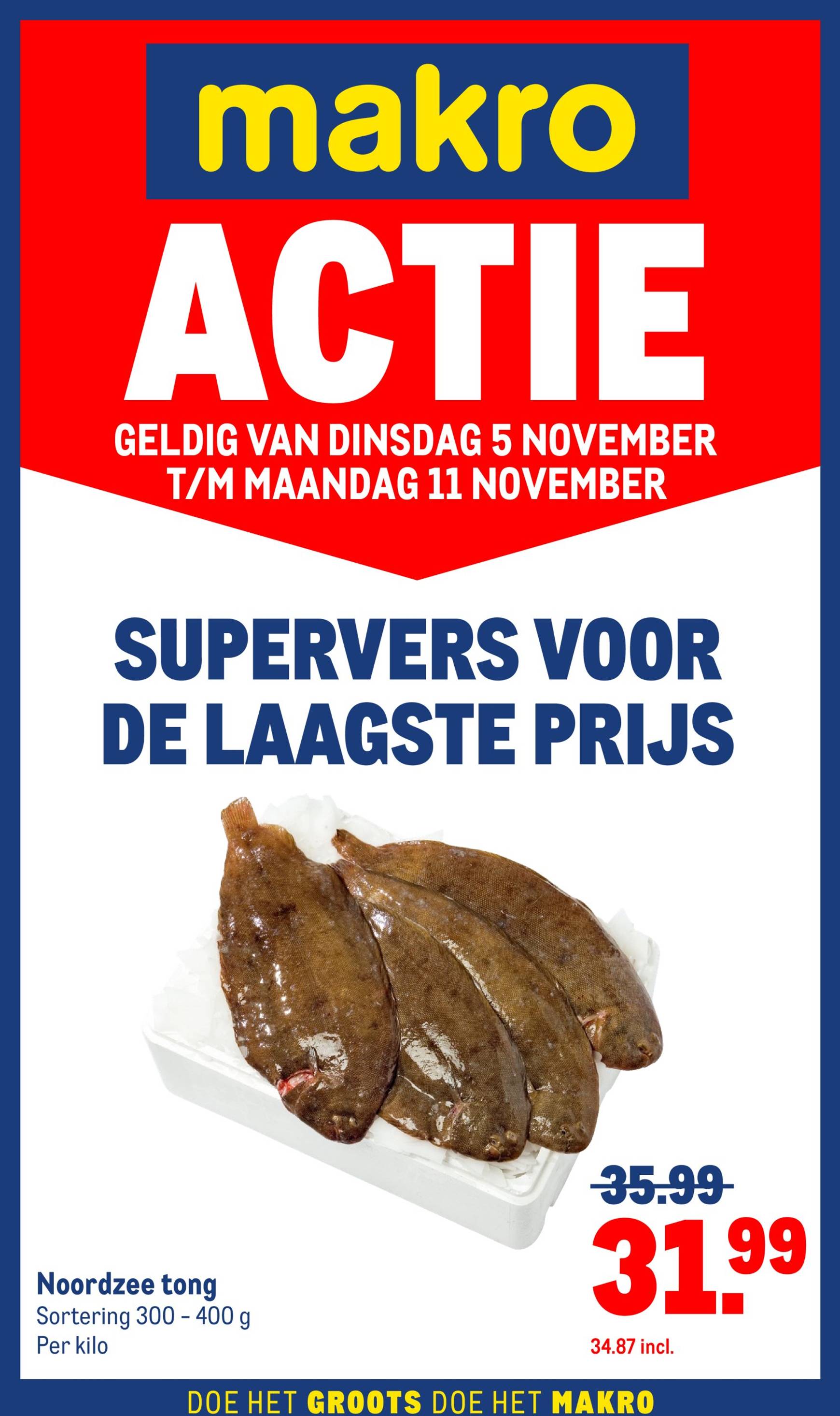 makro - Makro - Versdeals folder geldig vanaf 05.11. - 11.11.