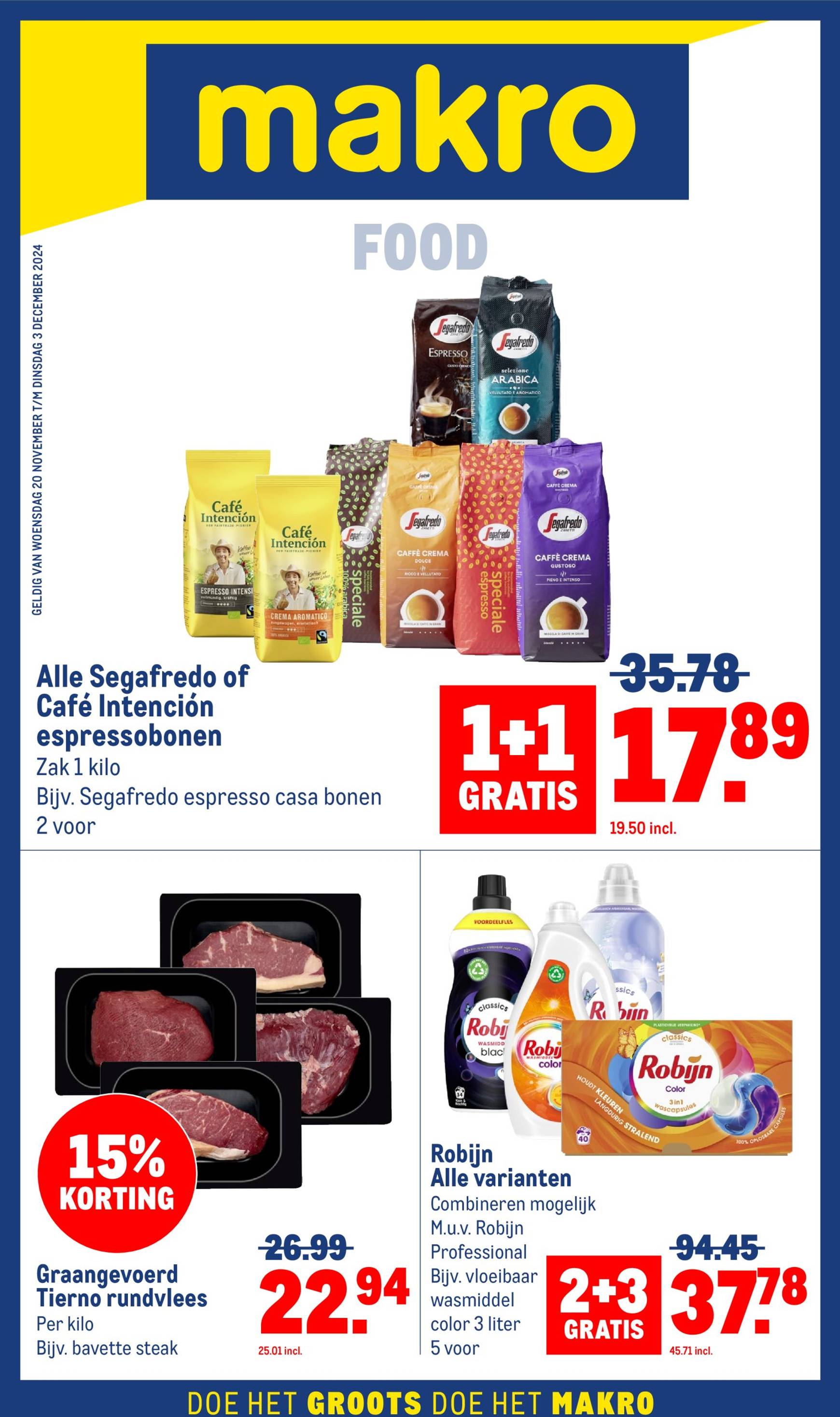 makro - Makro - Food folder geldig vanaf 20.11. - 03.12.