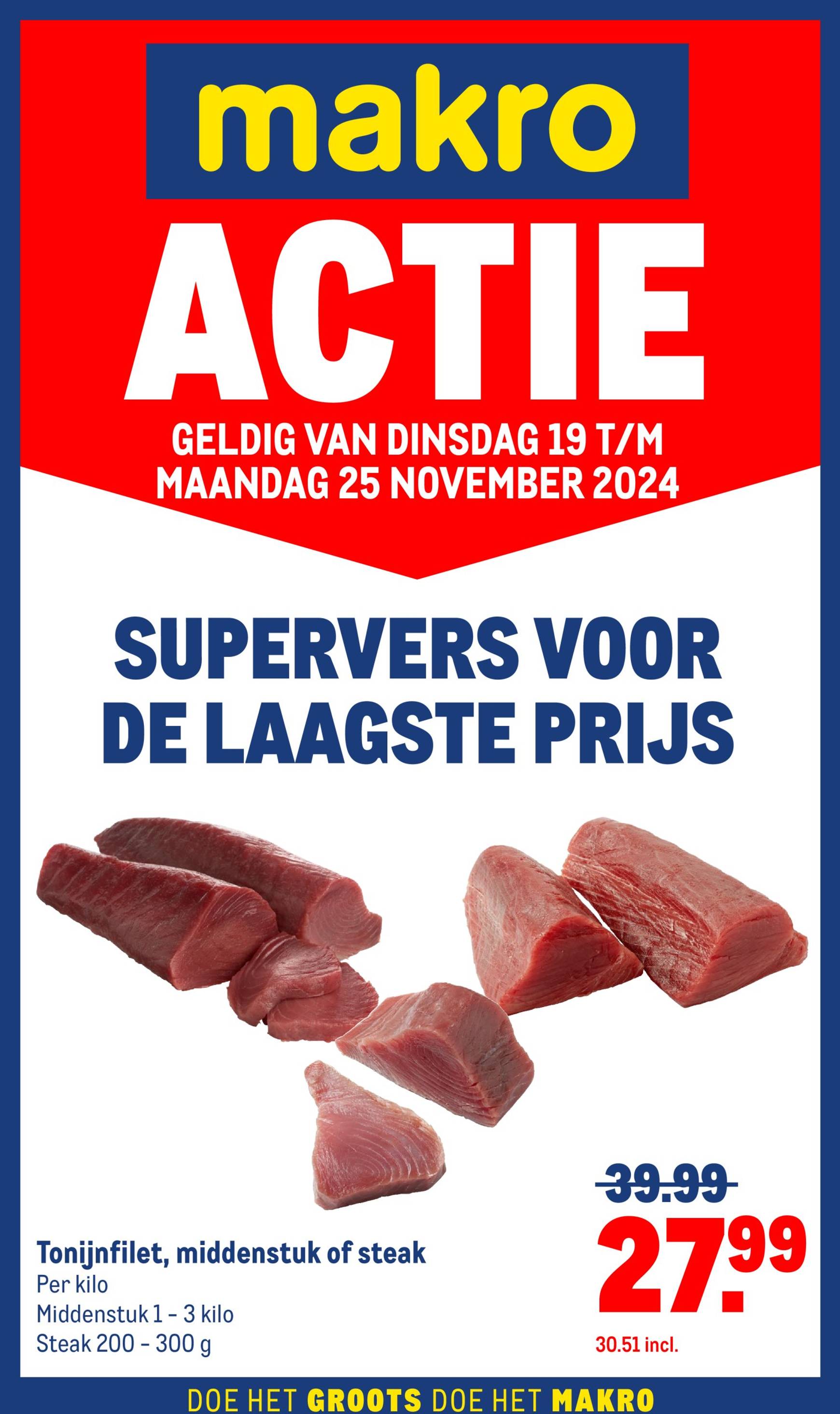 makro - Makro - Versdeals folder geldig vanaf 19.11. - 25.11.