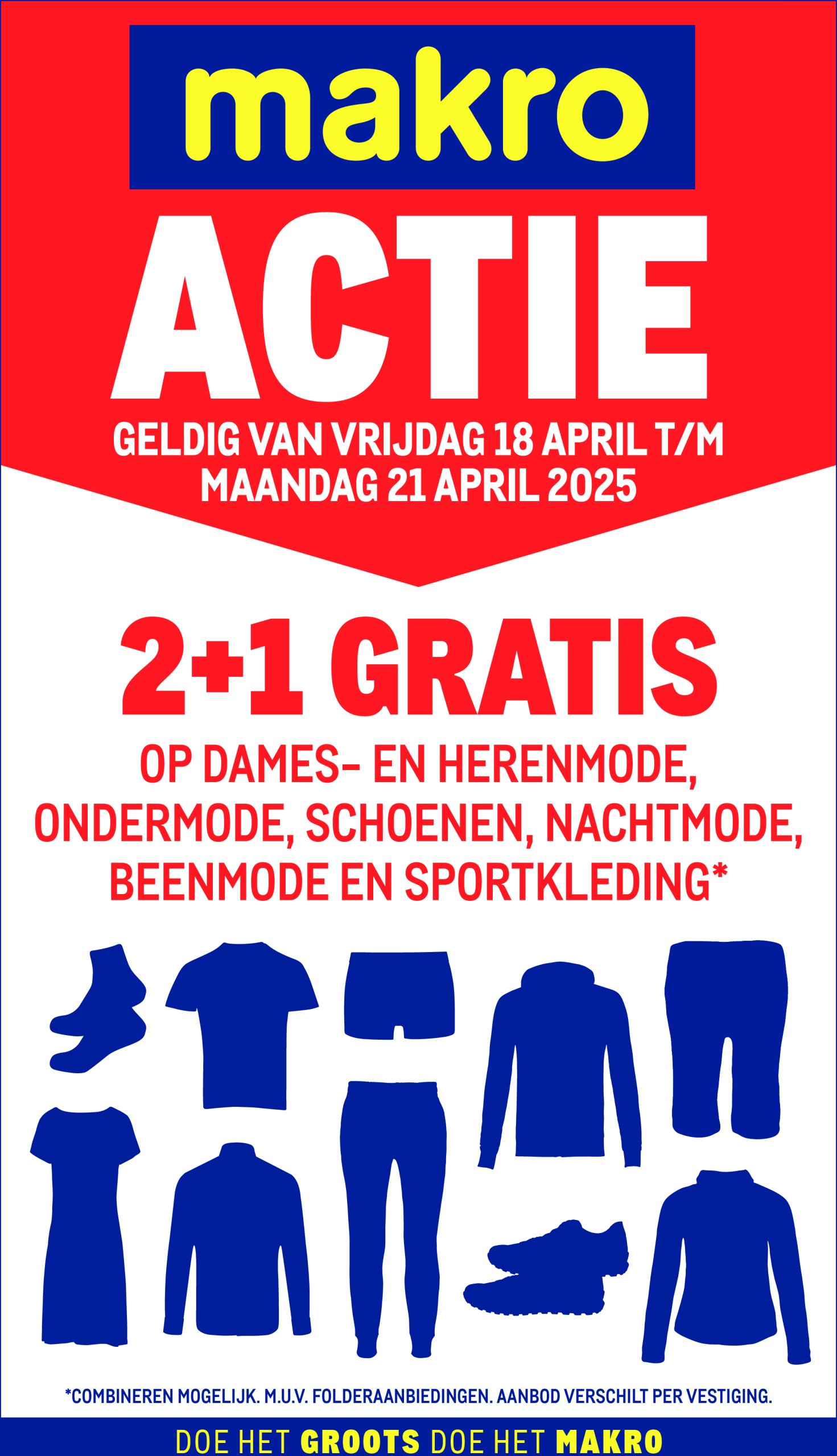 makro - Makro - Actie mode folder geldig vanaf 18-04 t/m 21-04