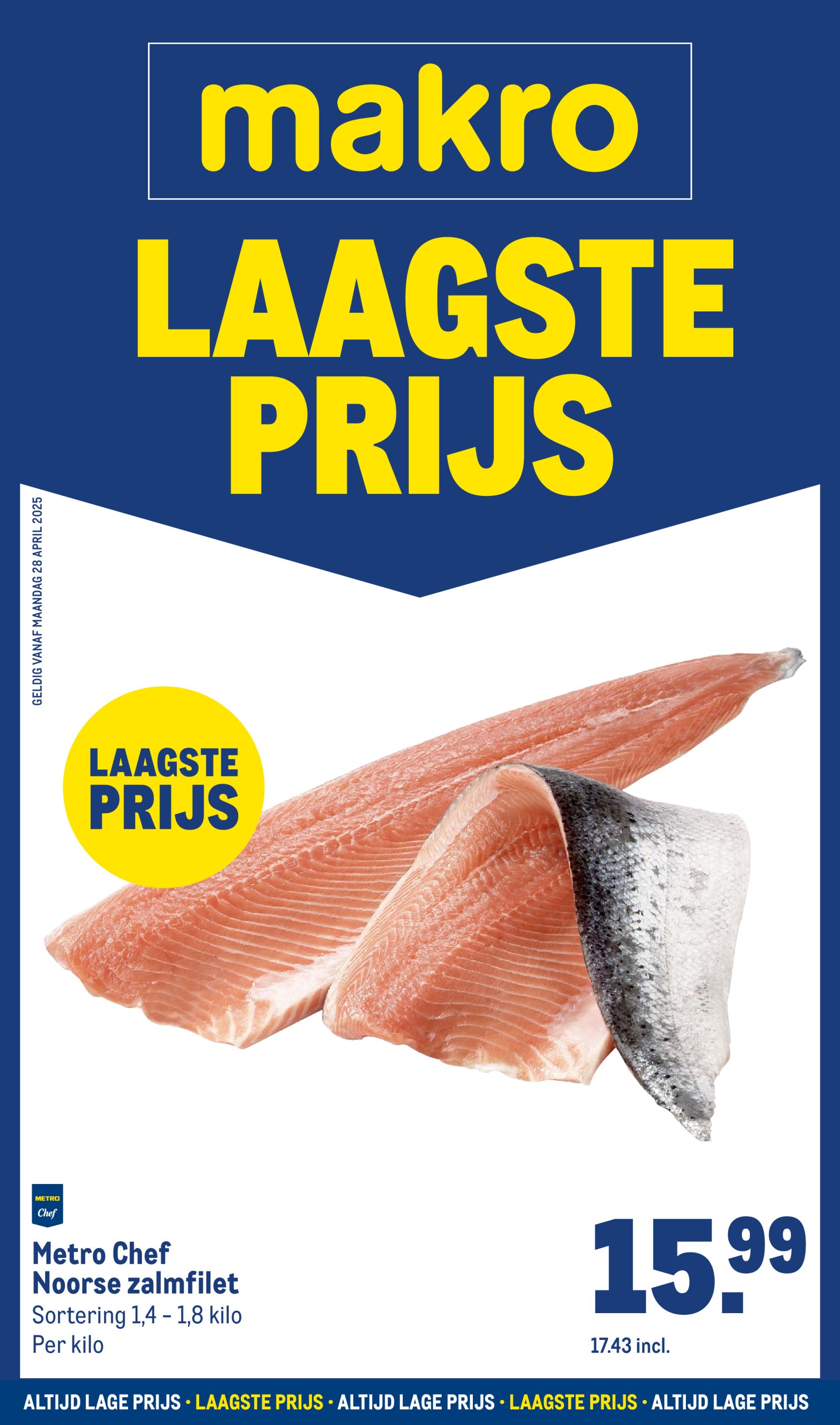 makro - Makro - Laagste prijs folder geldig vanaf 14-04 t/m 28-04
