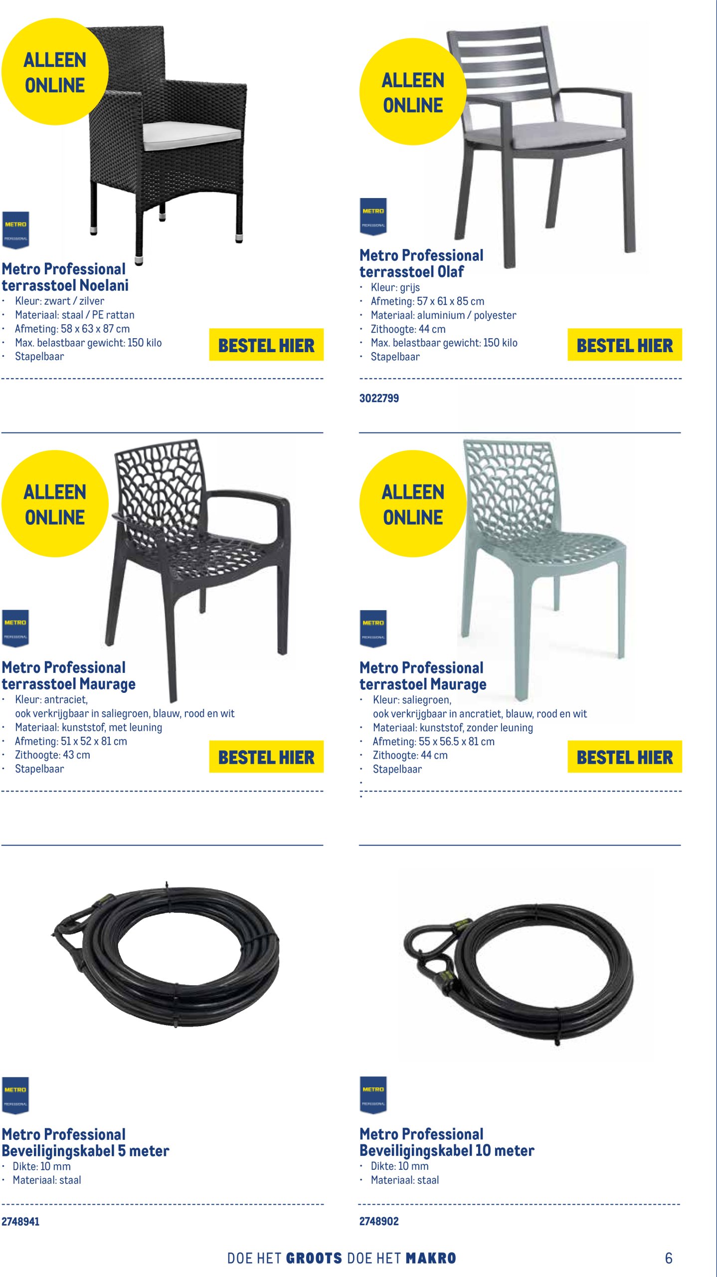 makro - Makro - Terras & BBQ folder geldig vanaf 19-05 t/m 21-09 - page: 6 makro - Makro - Terras & BBQ folder geldig vanaf 19-05 t/m 21-09 - page: 6