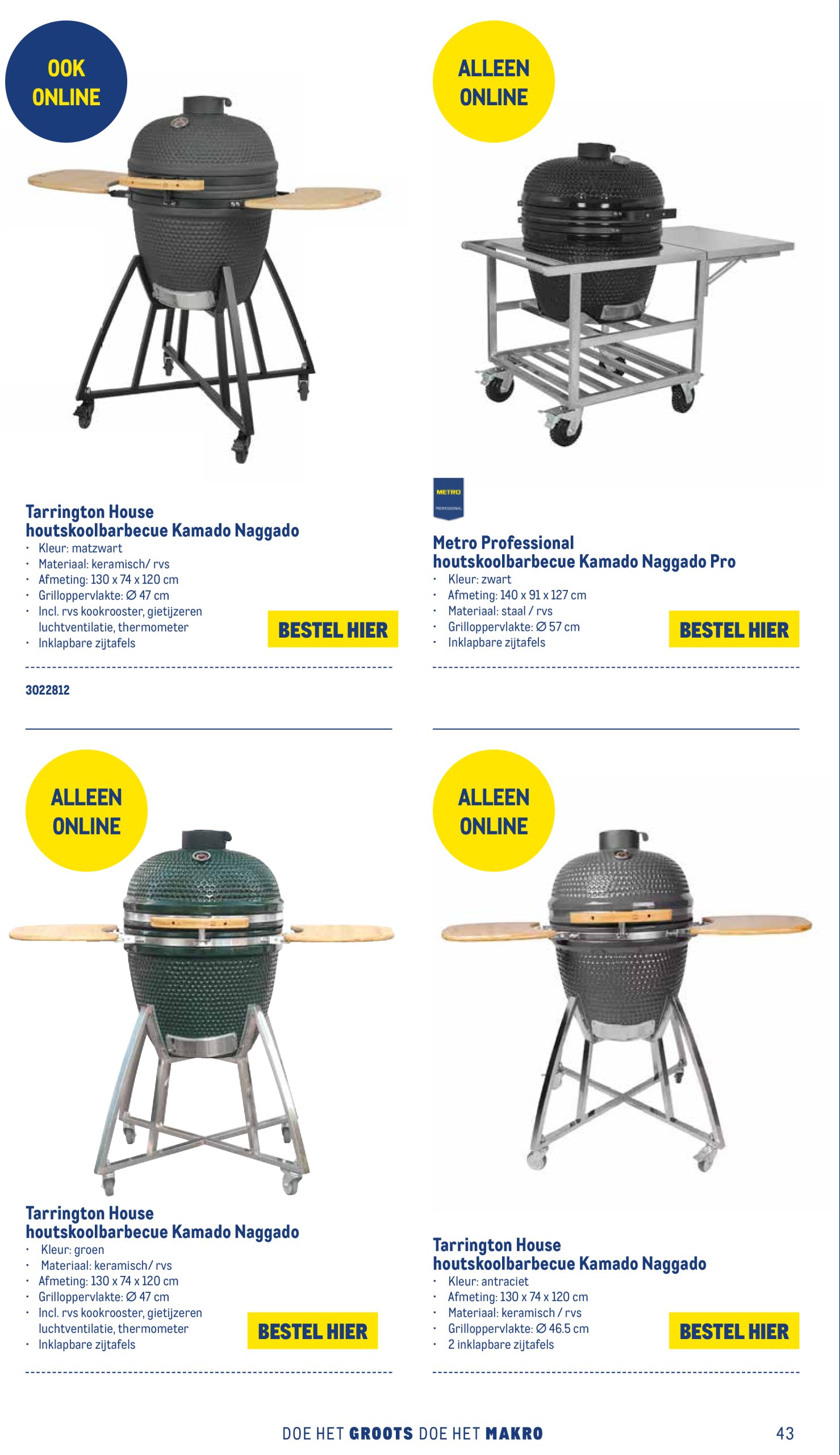 makro - Makro - Terras & BBQ folder geldig vanaf 19-05 t/m 21-09 - page: 43 makro - Makro - Terras & BBQ folder geldig vanaf 19-05 t/m 21-09 - page: 43
