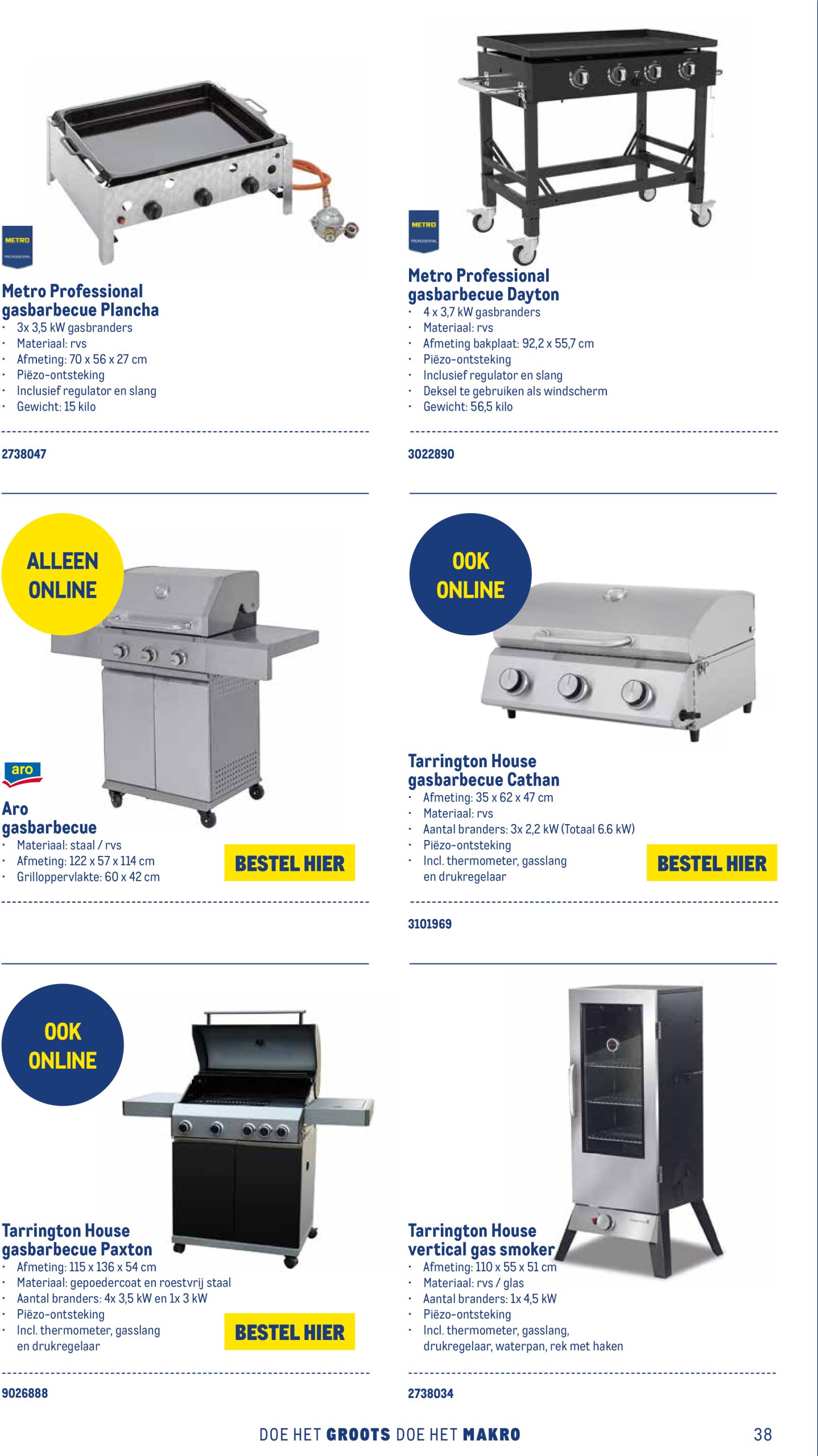 makro - Makro - Terras & BBQ folder geldig vanaf 19-05 t/m 21-09 - page: 38 makro - Makro - Terras & BBQ folder geldig vanaf 19-05 t/m 21-09 - page: 38