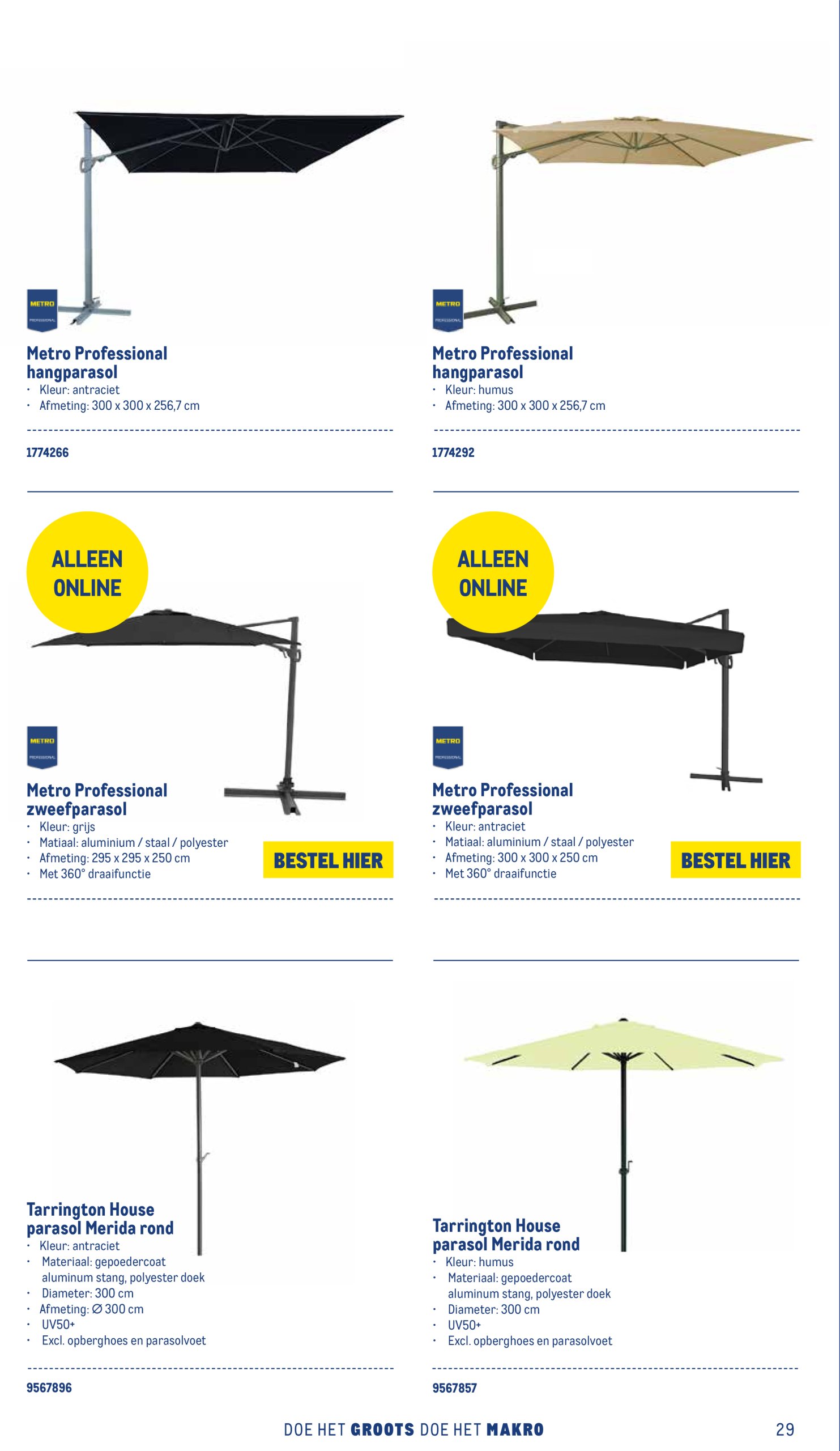 makro - Makro - Terras & BBQ folder geldig vanaf 19-05 t/m 21-09 - page: 29 makro - Makro - Terras & BBQ folder geldig vanaf 19-05 t/m 21-09 - page: 29