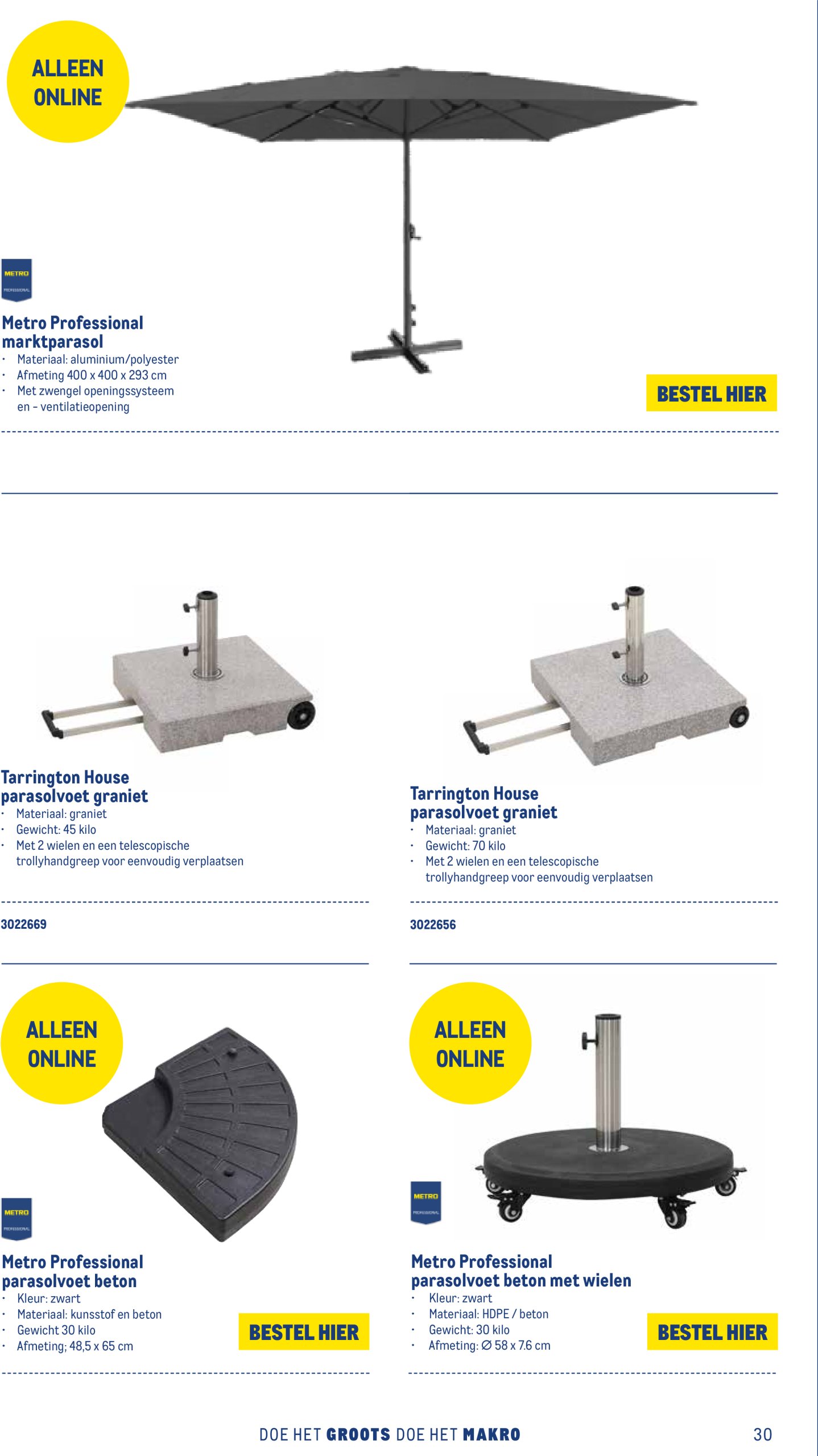 makro - Makro - Terras & BBQ folder geldig vanaf 19-05 t/m 21-09 - page: 30 makro - Makro - Terras & BBQ folder geldig vanaf 19-05 t/m 21-09 - page: 30